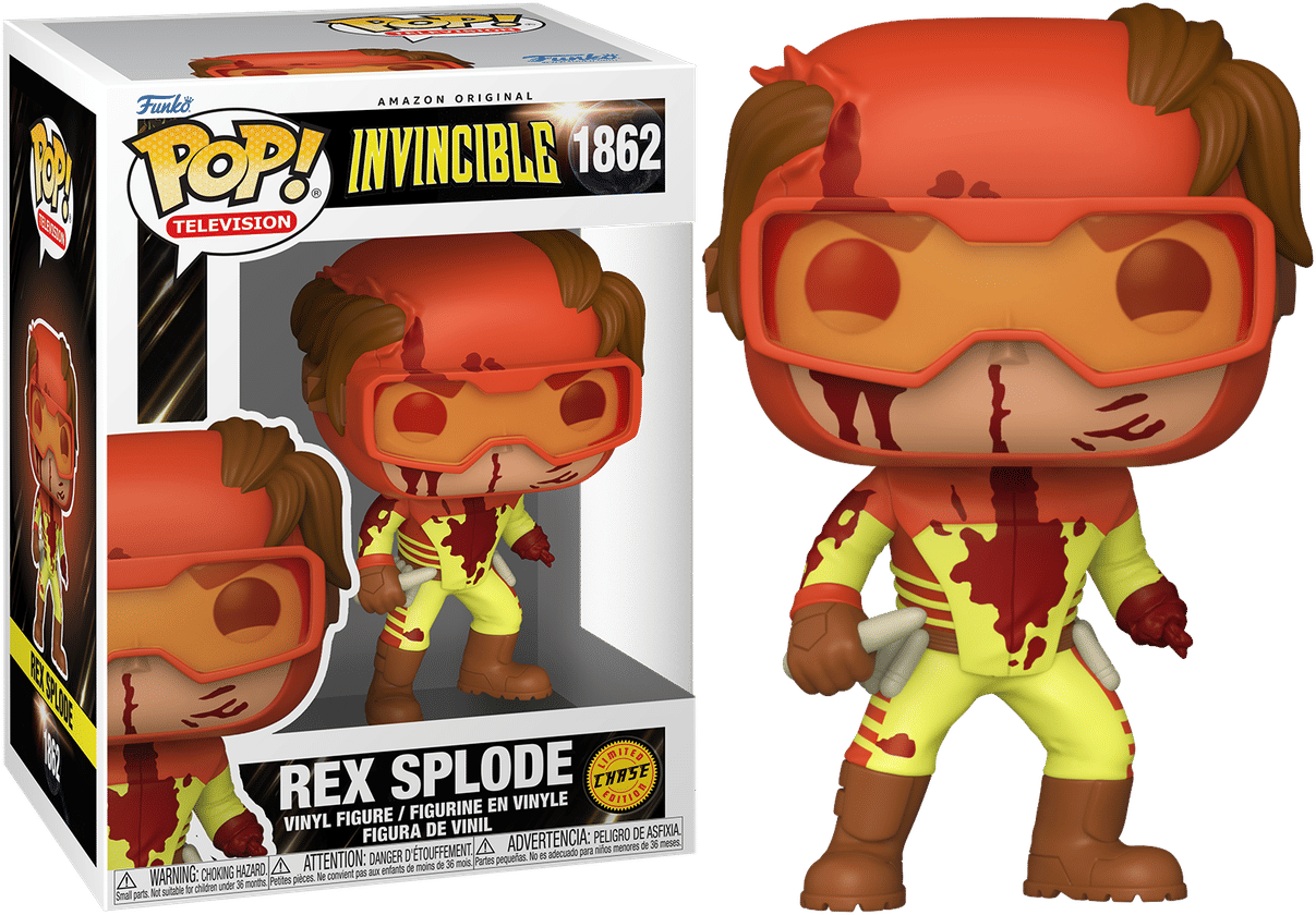 Funko Invincible - Rex Splode (with chase) Pop! Vinyl