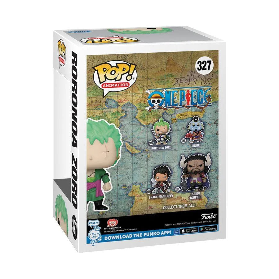 Funko One Piece - Roronoa Zoro US Exclusive Glow Pop! Vinyl [RS]