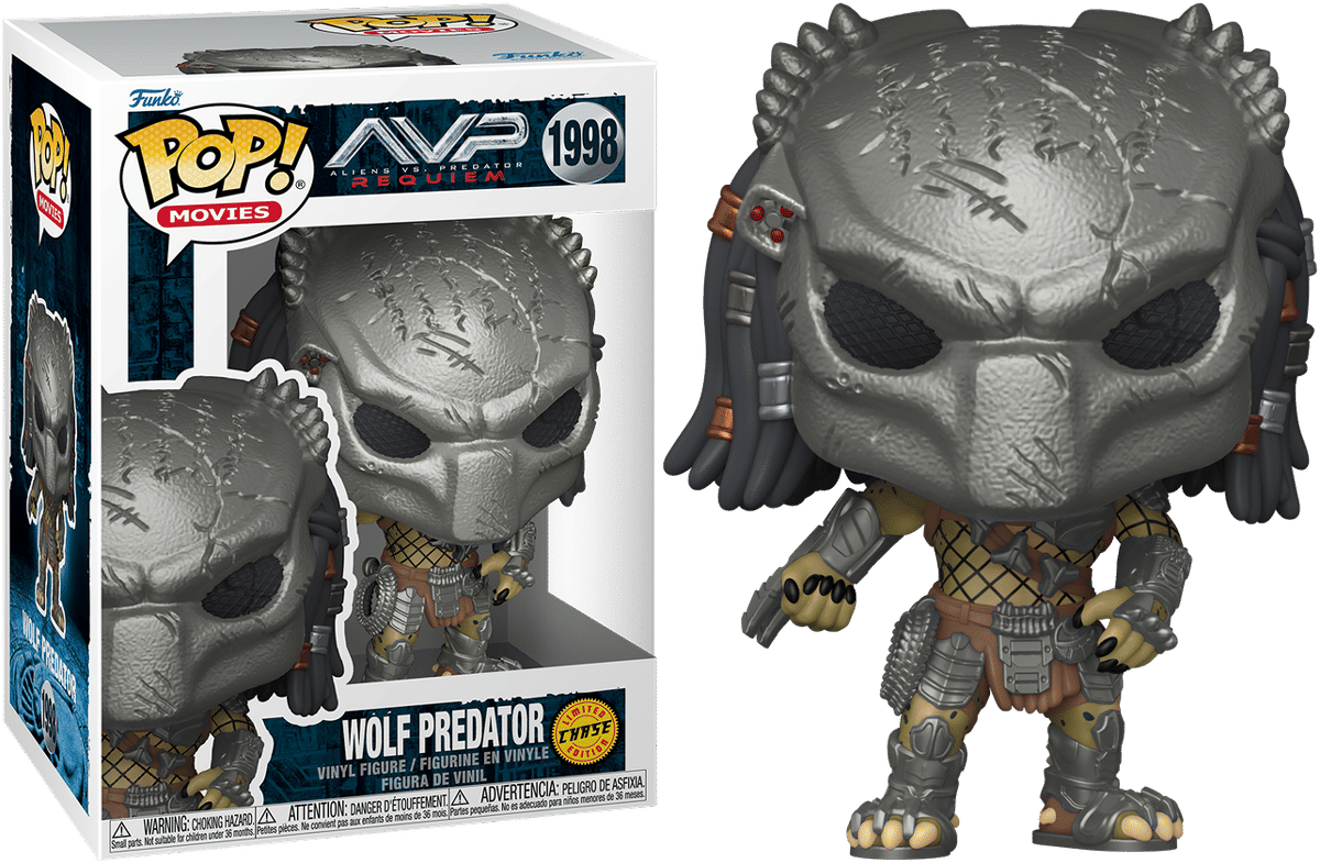 Funko Alien Vs Predator: Requiem - Wolf Predator (with chase) Pop! Vinyl