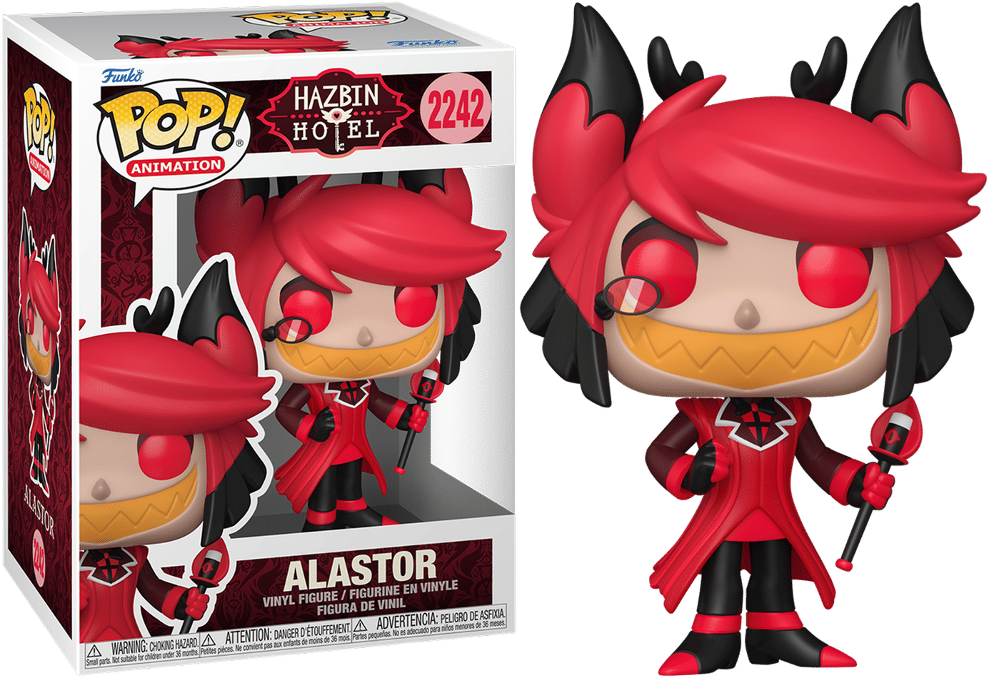 Funko Hazbin Hotel - Alastor (with chase) Pop! Vinyl