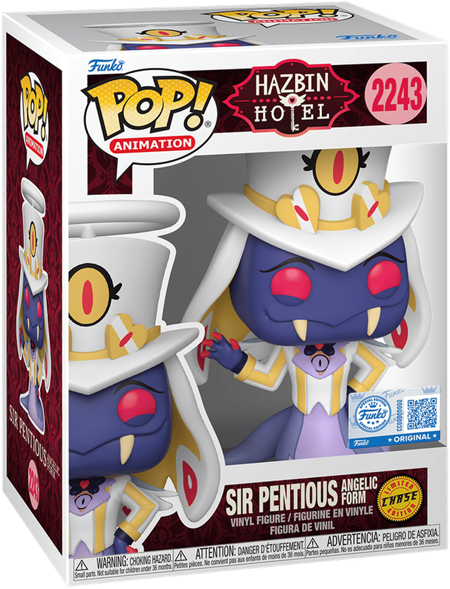 Funko Hazbin Hotel - Sir Pentious (with chase) US Exclusive Pop! Vinyl! [RS]