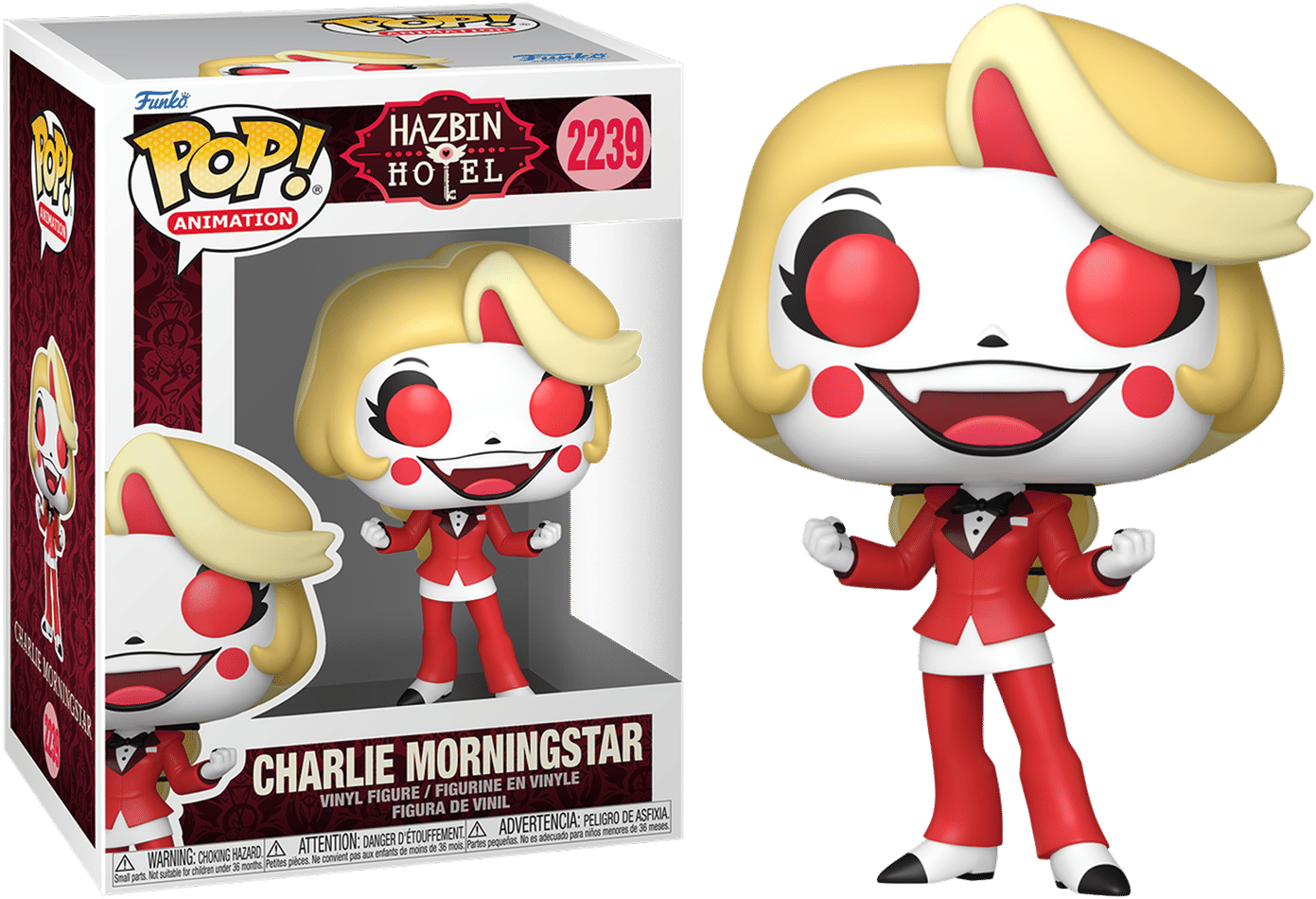 Funko Hazbin Hotel - Charlie Morningstar (with chase) Pop! Vinyl
