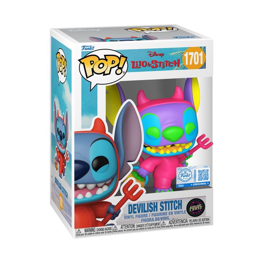 Funko Lilo & Stitch - Stitch as Devil US Exclusive (with Chase) Pop! Vinyl [RS]