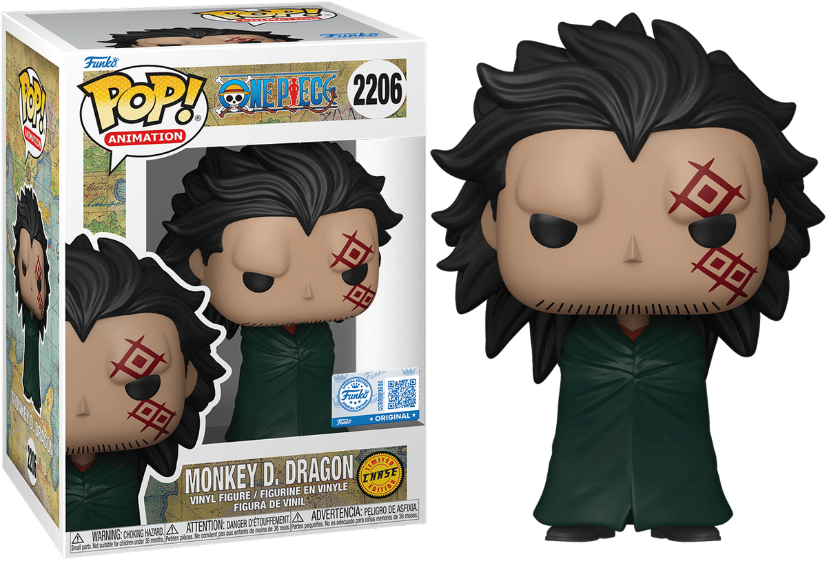 Funko One Piece - Monkey D. Dragon (with chase) US Exclusive Pop! Vinyl [RS]