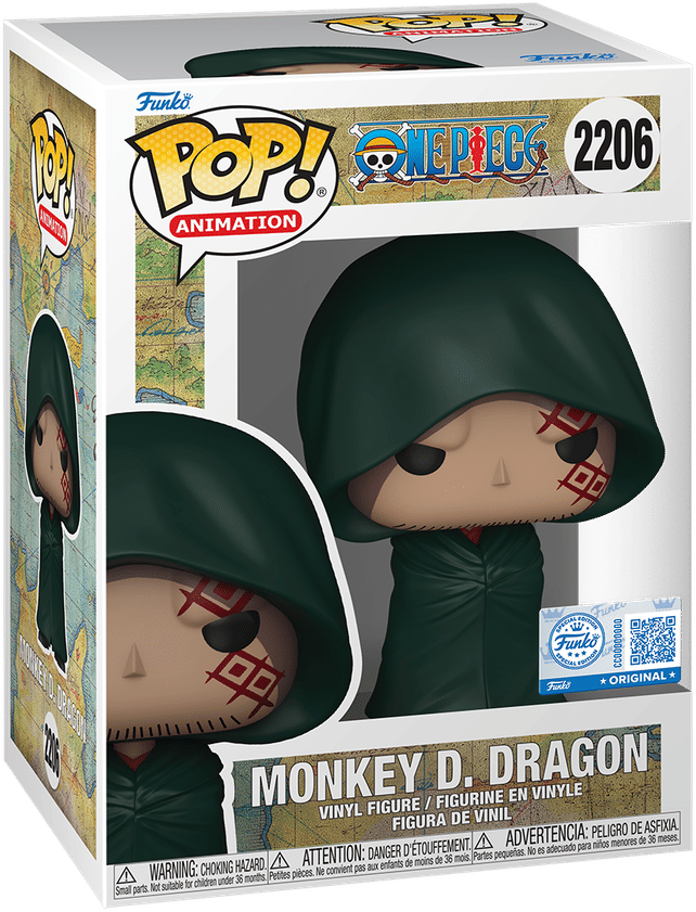 Funko One Piece - Monkey D. Dragon (with chase) US Exclusive Pop! Vinyl [RS]