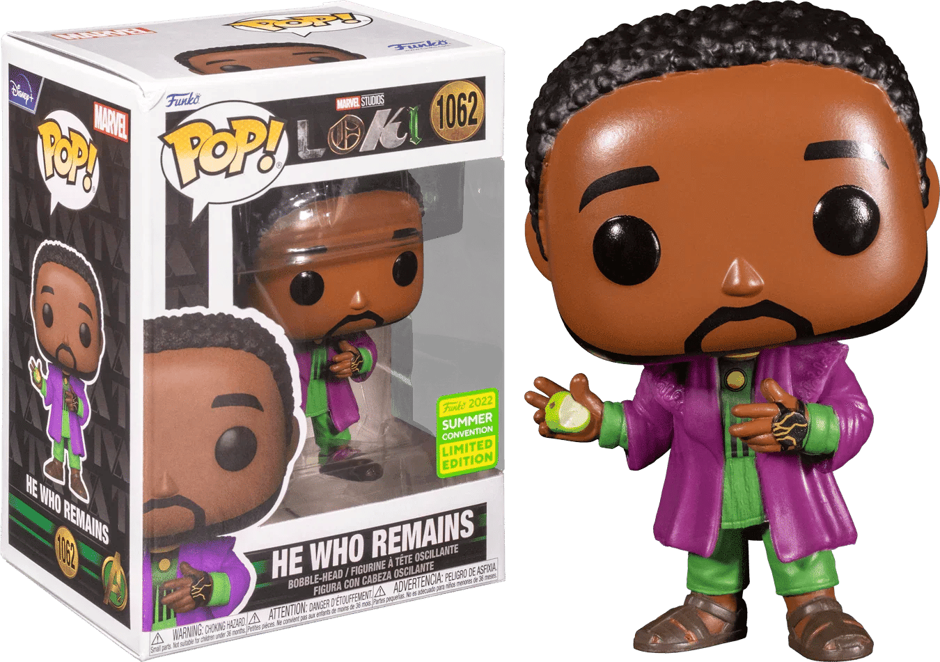 Funko Loki (TV) - He Who Remains SDCC 2022 Exclusive Pop! Vinyl [RS]