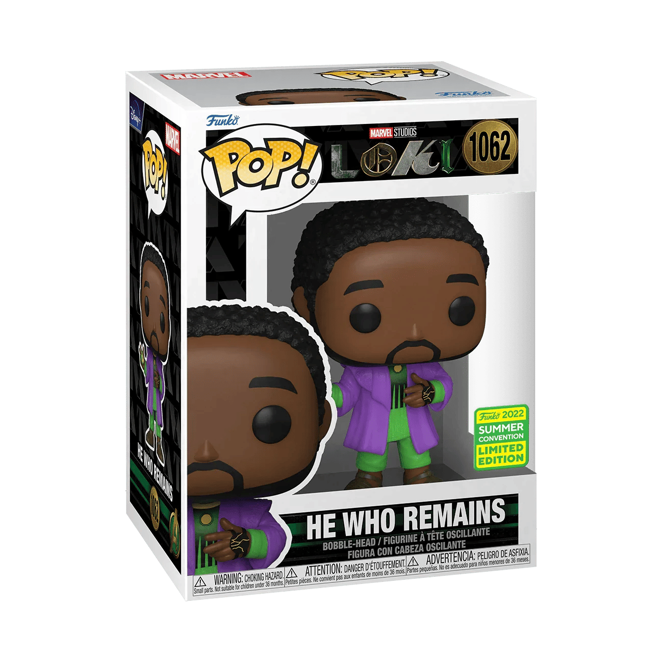 Funko Loki (TV) - He Who Remains SDCC 2022 Exclusive Pop! Vinyl [RS]