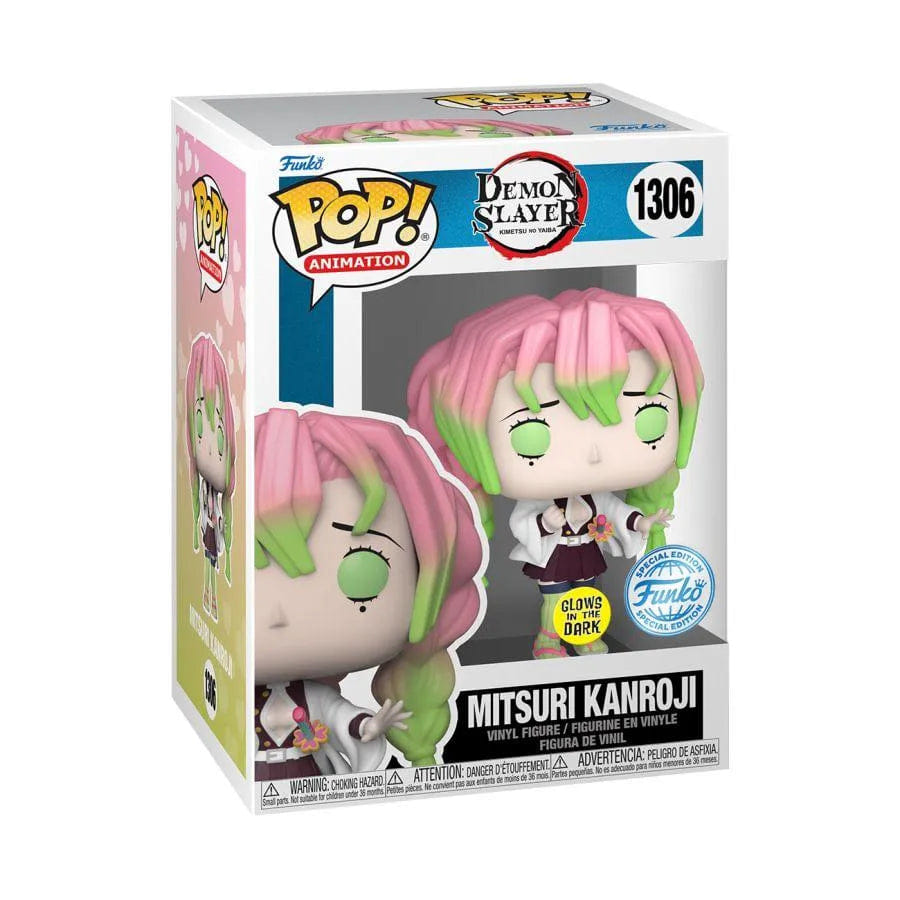 Funko Demon Slayer - Mitsuri Kanroji Glow - in - the - Dark Pop! Vinyl