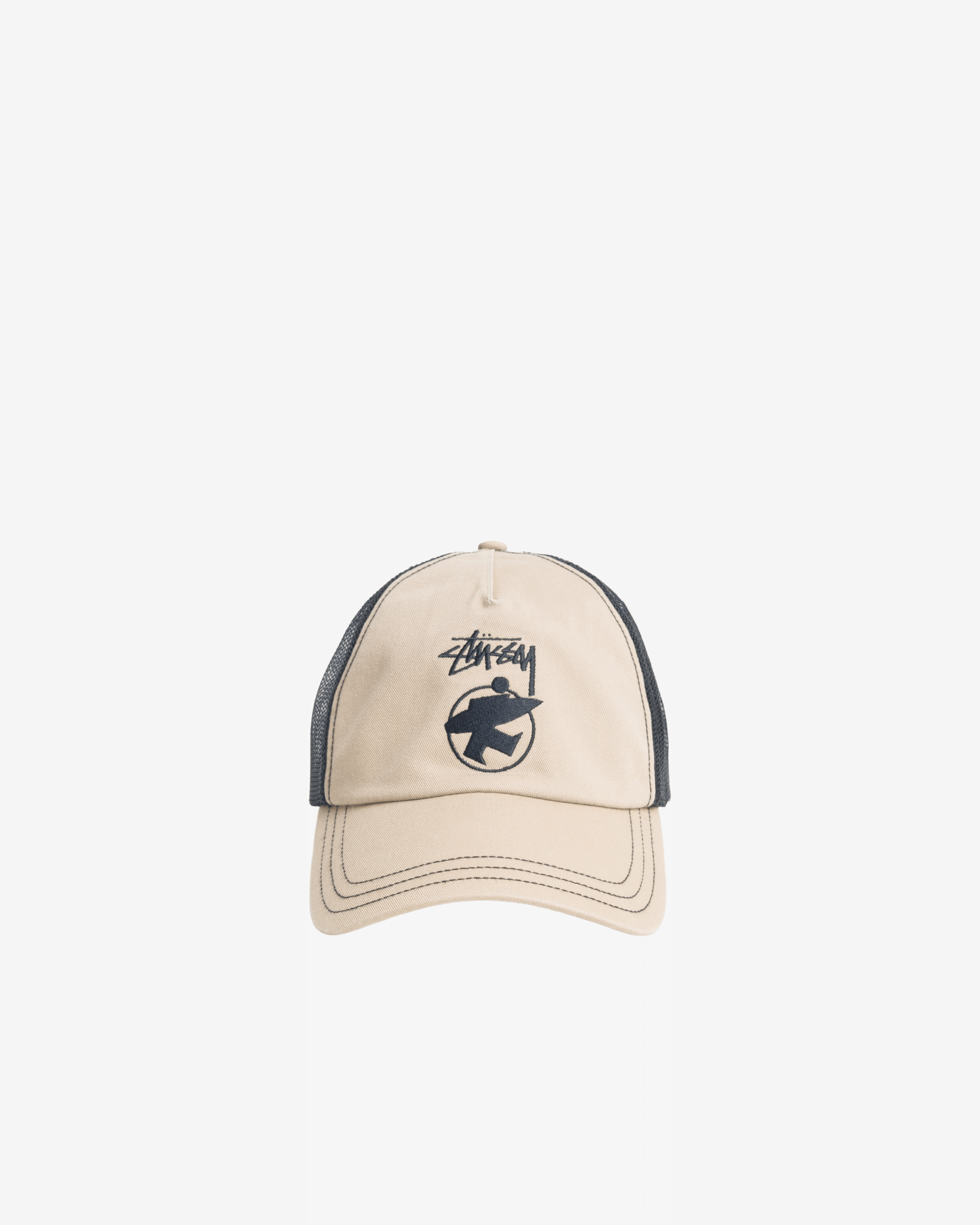 Stüssy - Men's Lp Beach Roots Trucker Cap - (Beige)