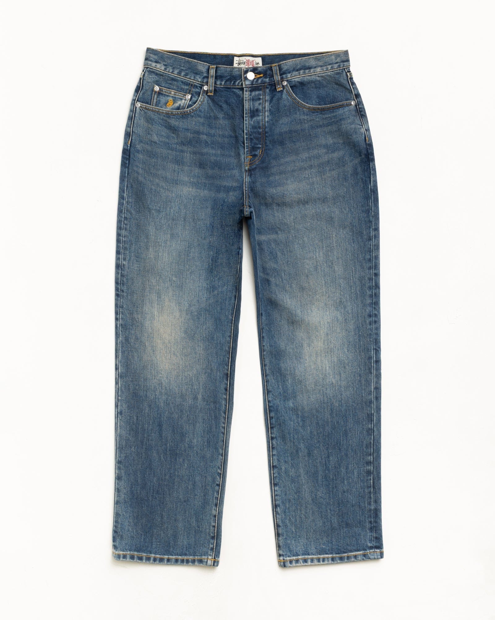 Stüssy - Men's Big Ol Jean Slub Denim - (Blue)