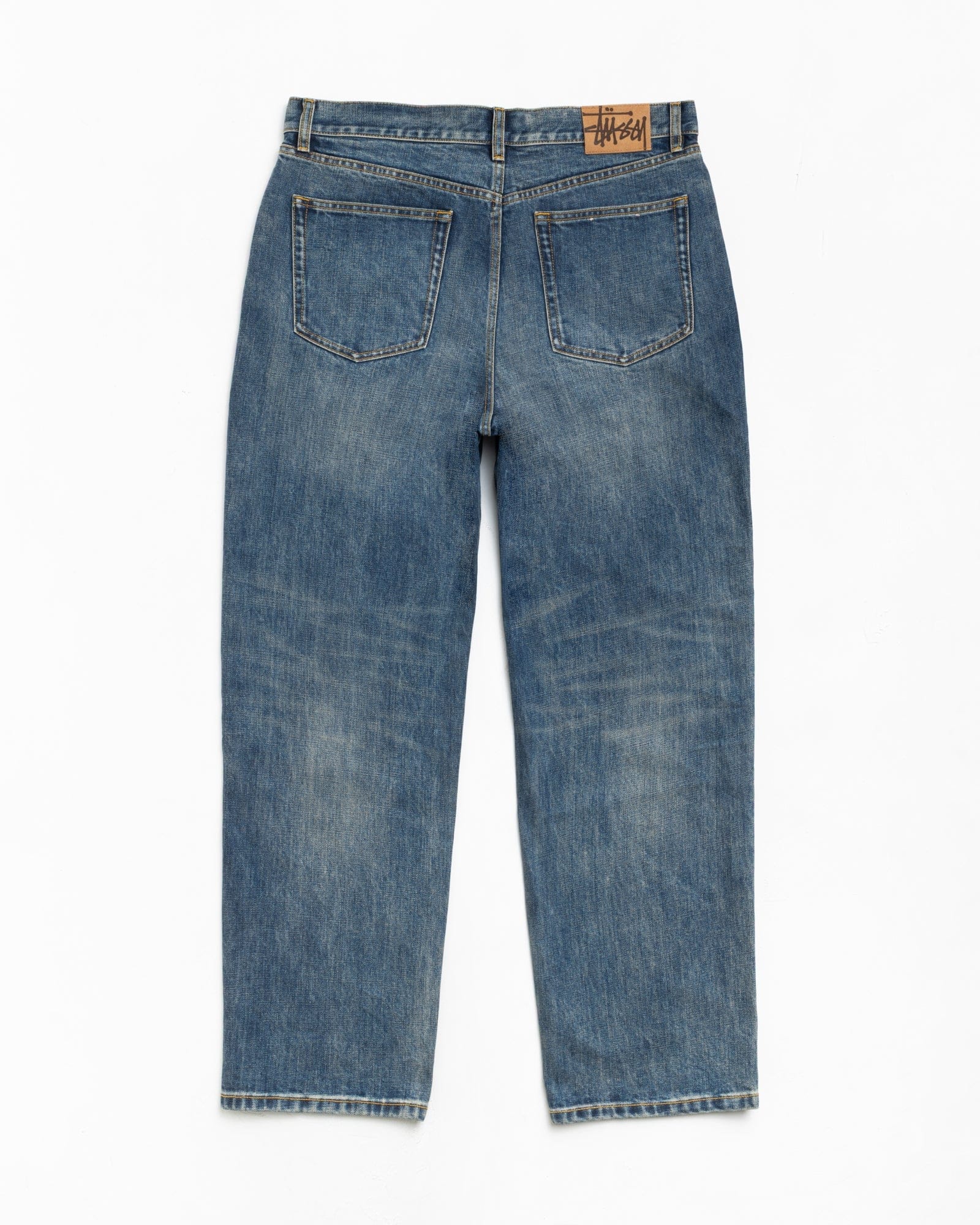 Stüssy - Men's Big Ol Jean Slub Denim - (Blue)