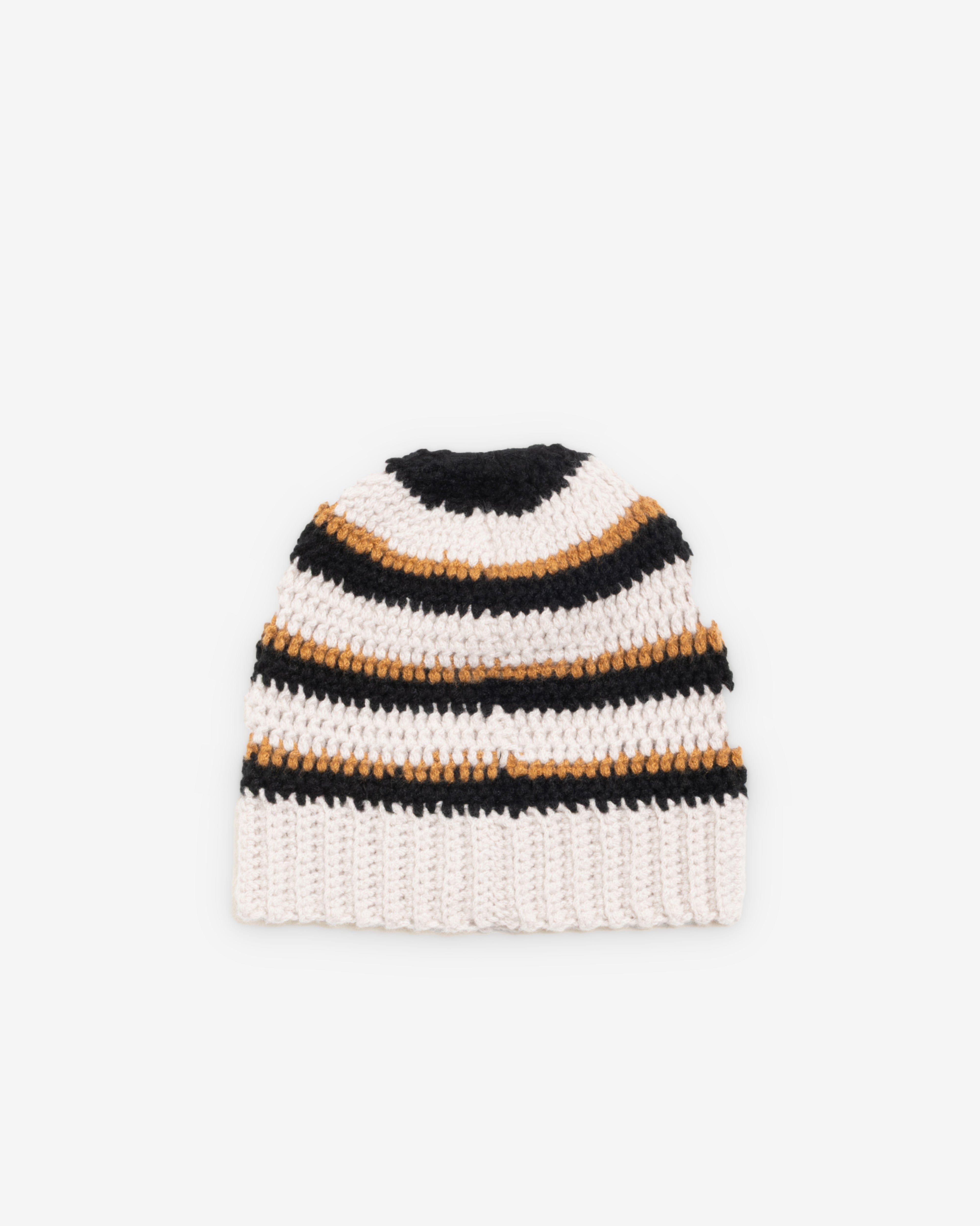 Stüssy - Men's Stripe Knit Skullcap - (Stone)