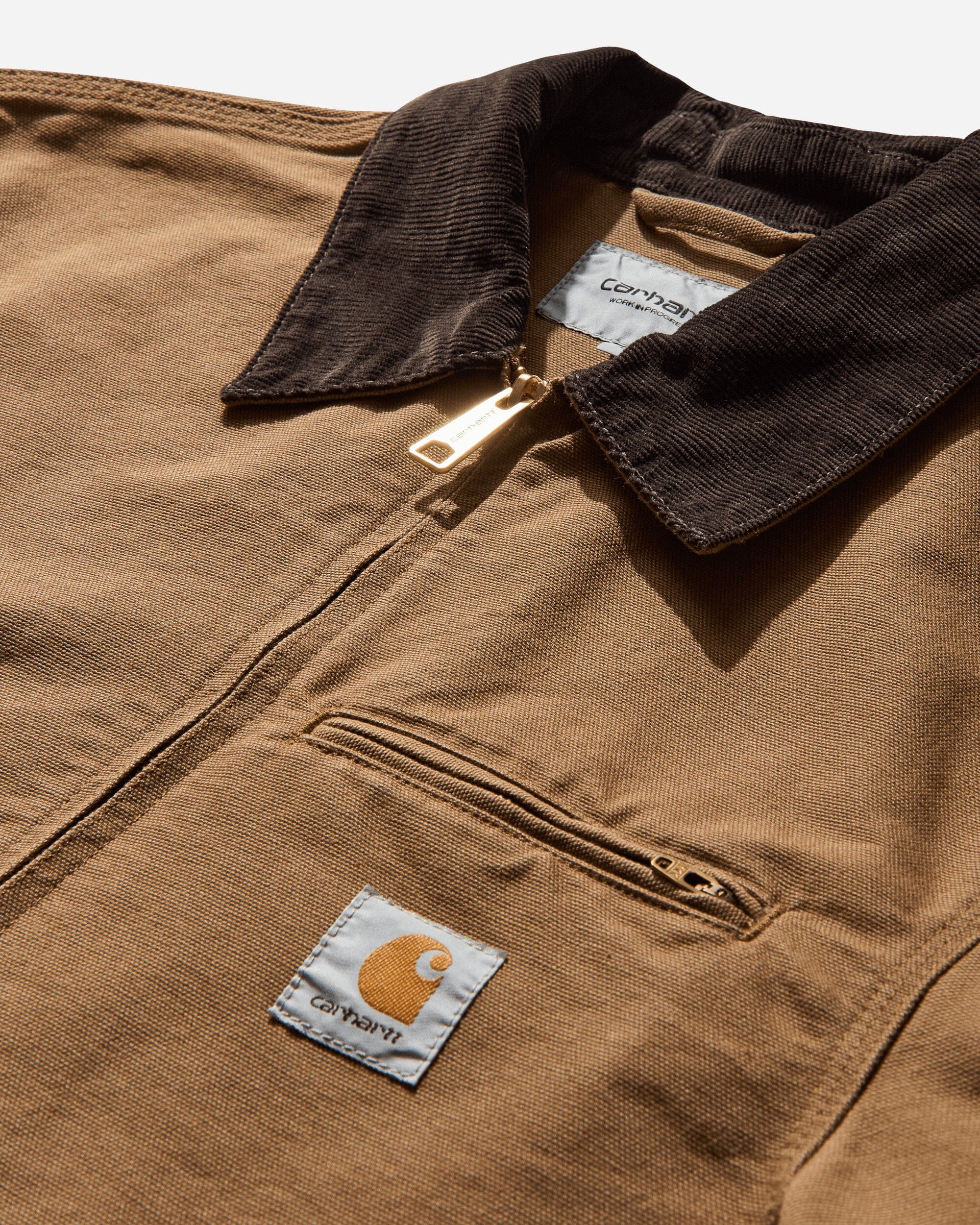 Carhartt WIP Men's Detroit Jacket Brown / Tobacco (Rinsed)