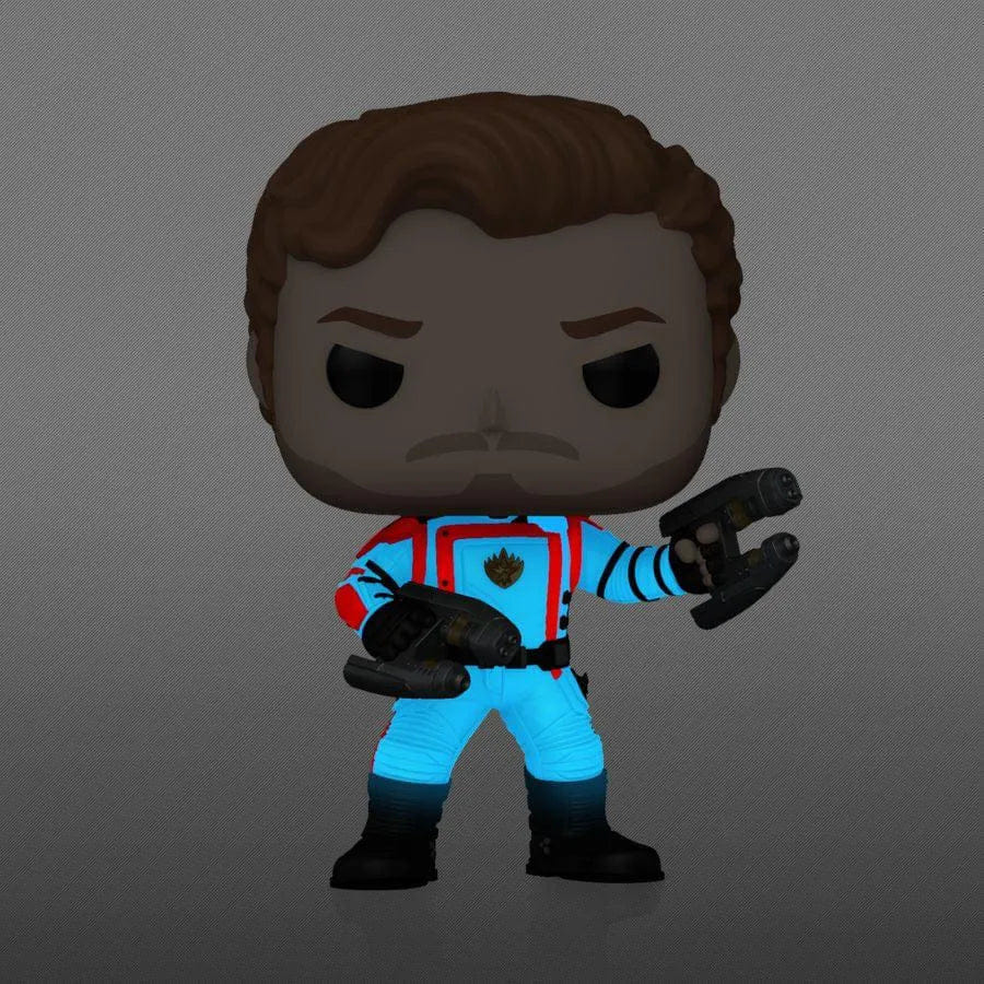 Funko Guardians of the Galaxy: Volume 3 - Star Lord US Exclusive Glow Pop! Vinyl [RS]
