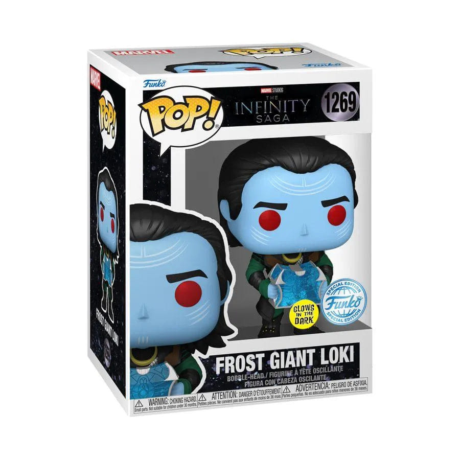 Funko Thor - Frost Giant Loki US Exclusive Glow Pop! Vinyl [RS]