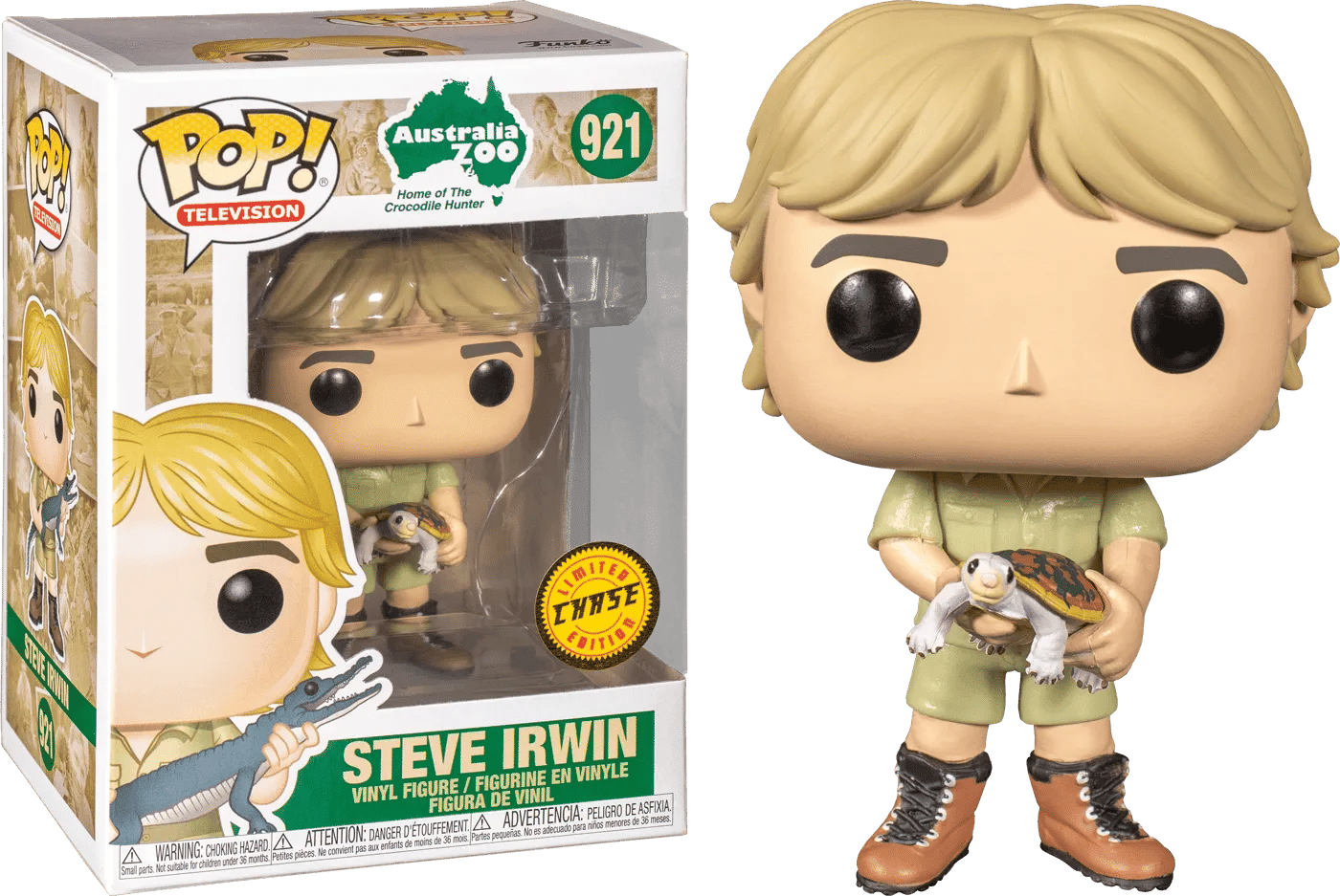 Funko Crocodile Hunter - Steve Irwin (with chase) Pop! Vinyl
