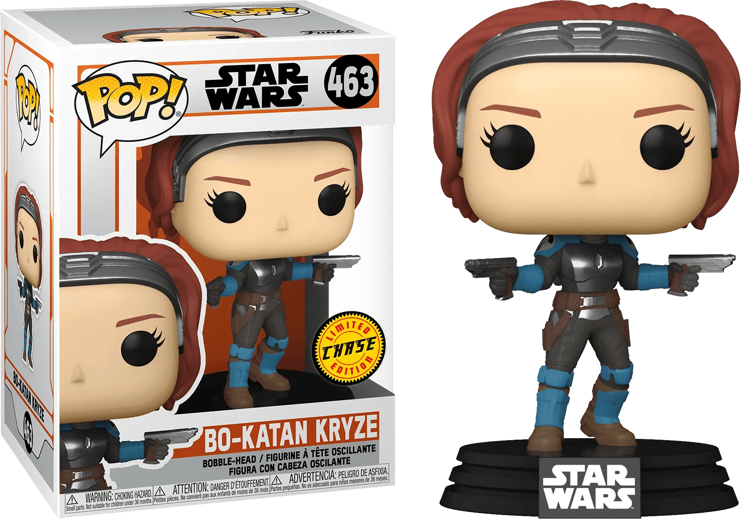 Funko Star Wars: The Mandalorian - Bo - Katan Kryze (with chase) Pop! Vinyl