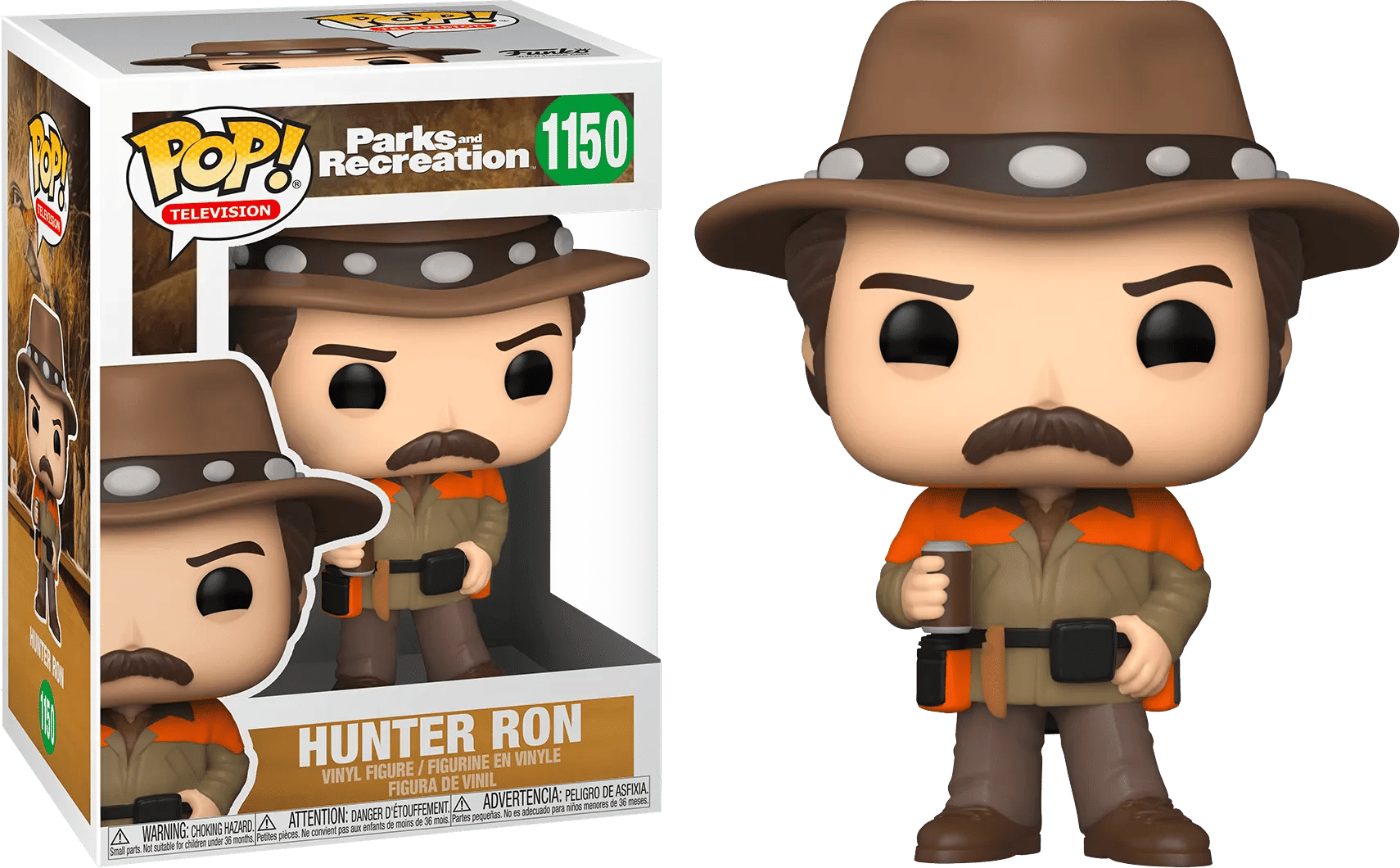 Funko Parks and Recreation - Hunter Ron (With Chase) Pop! Vinyl