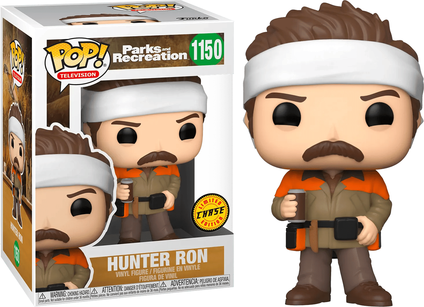 Funko Parks and Recreation - Hunter Ron (With Chase) Pop! Vinyl