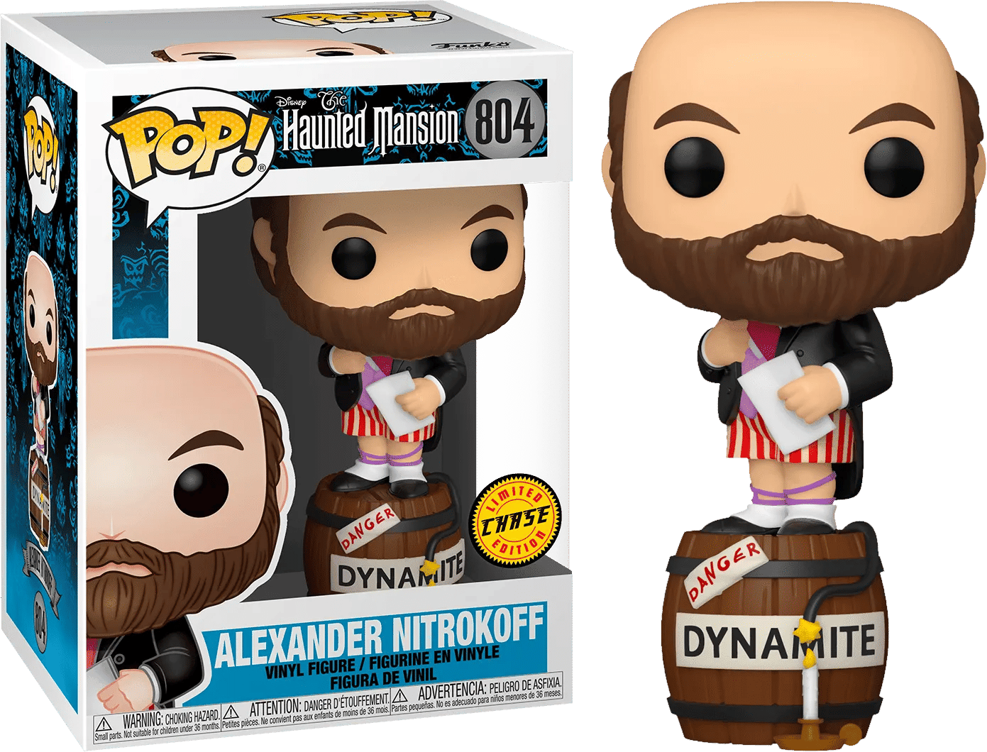 Funko Haunted Mansion - Alexander Nitrokoff (With Chase) US Exclusive Pop! Vinyl [RS]