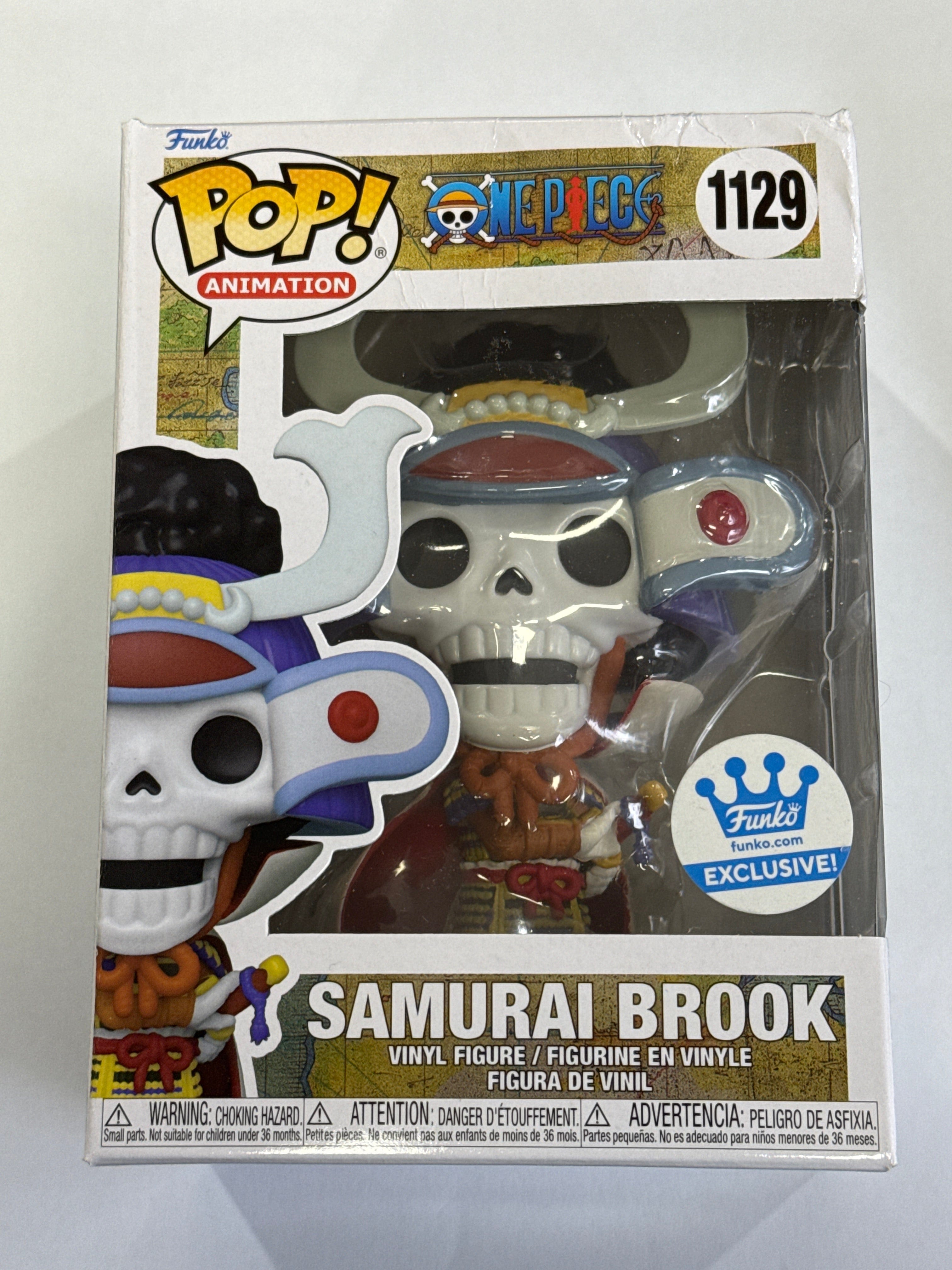 Funko One Piece - Samurai Brook DAMAGED Pop! Vinyl #1129