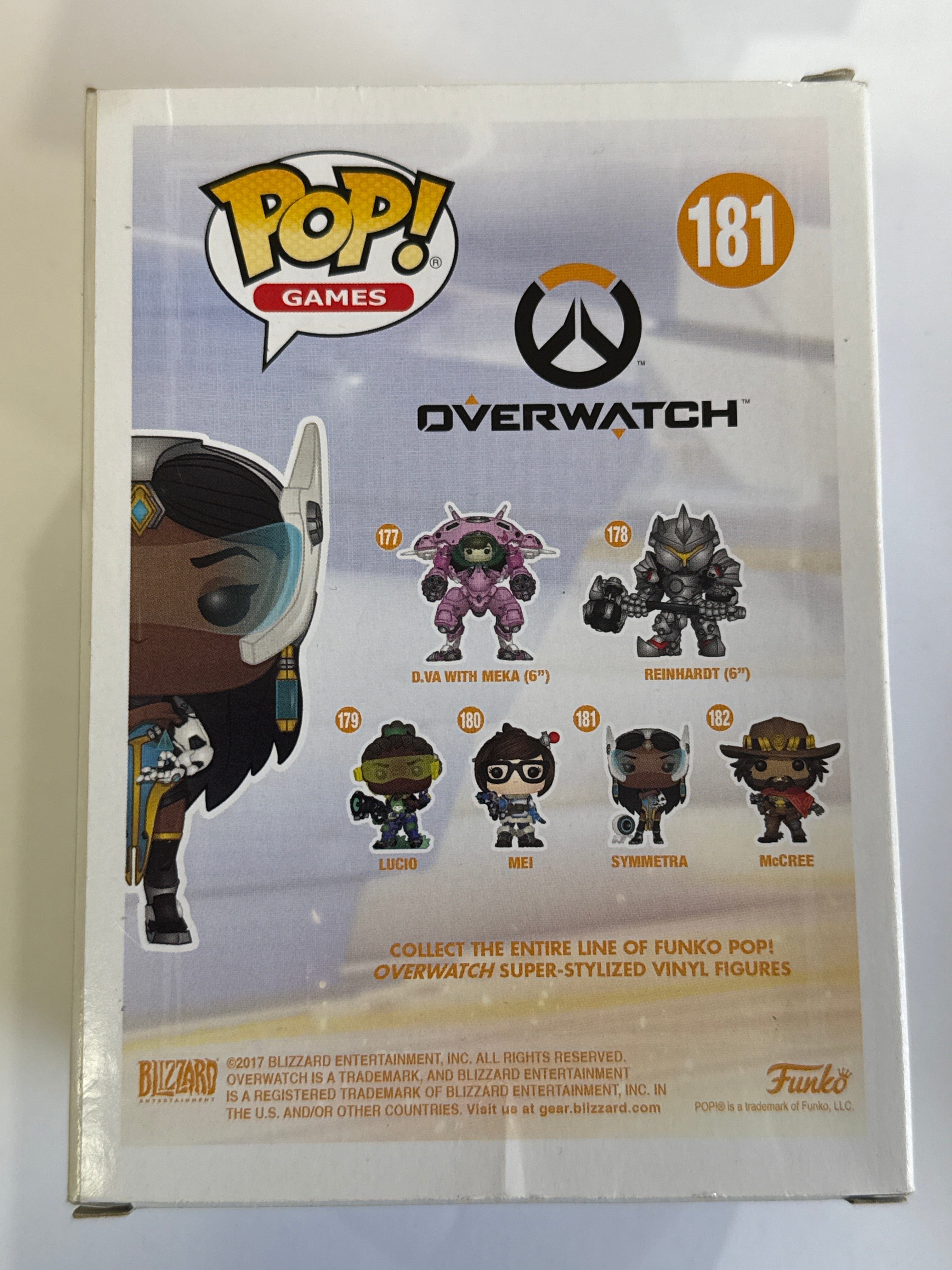 Funko Overwatch - Symmetra Pop! Vinyl #181