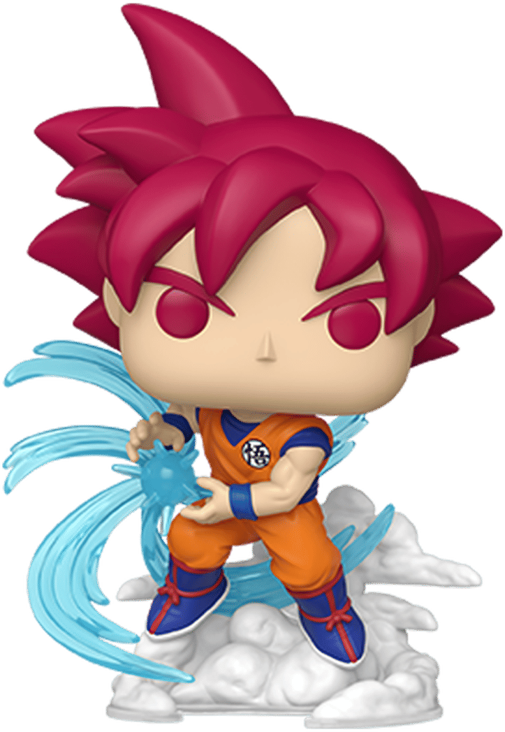 Funko Dragon Ball: Super – Super Saiyan God Goku (with Chase) Exclusive Pop! Vinyl [RS]