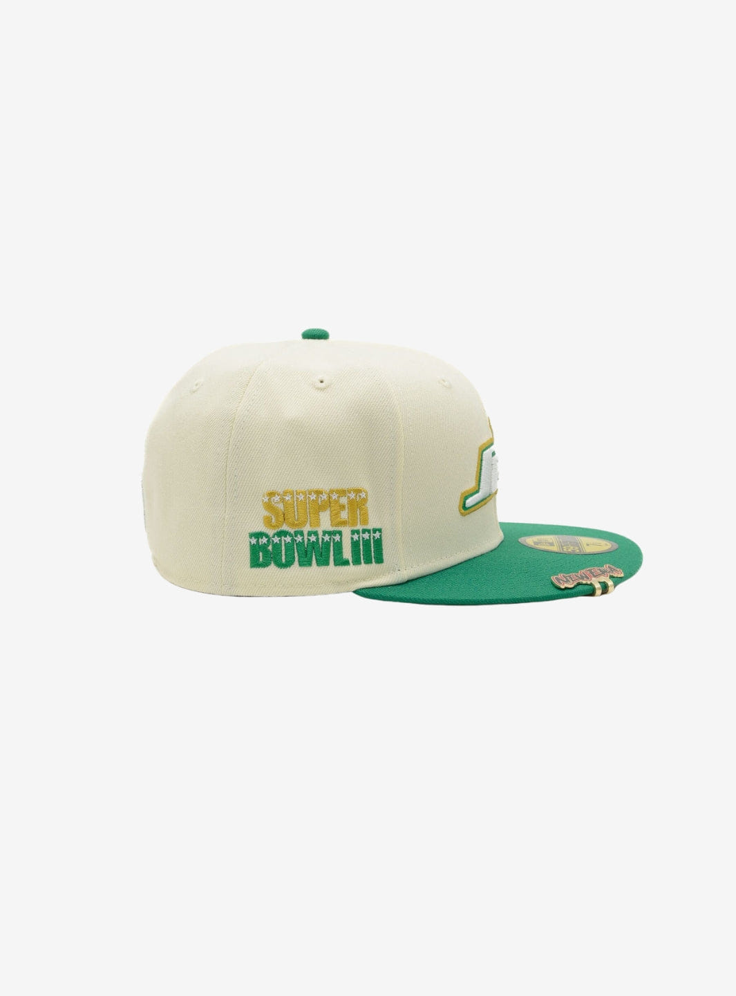 New Era New York Jets NFL 59FIFTY Visor Clip Off White