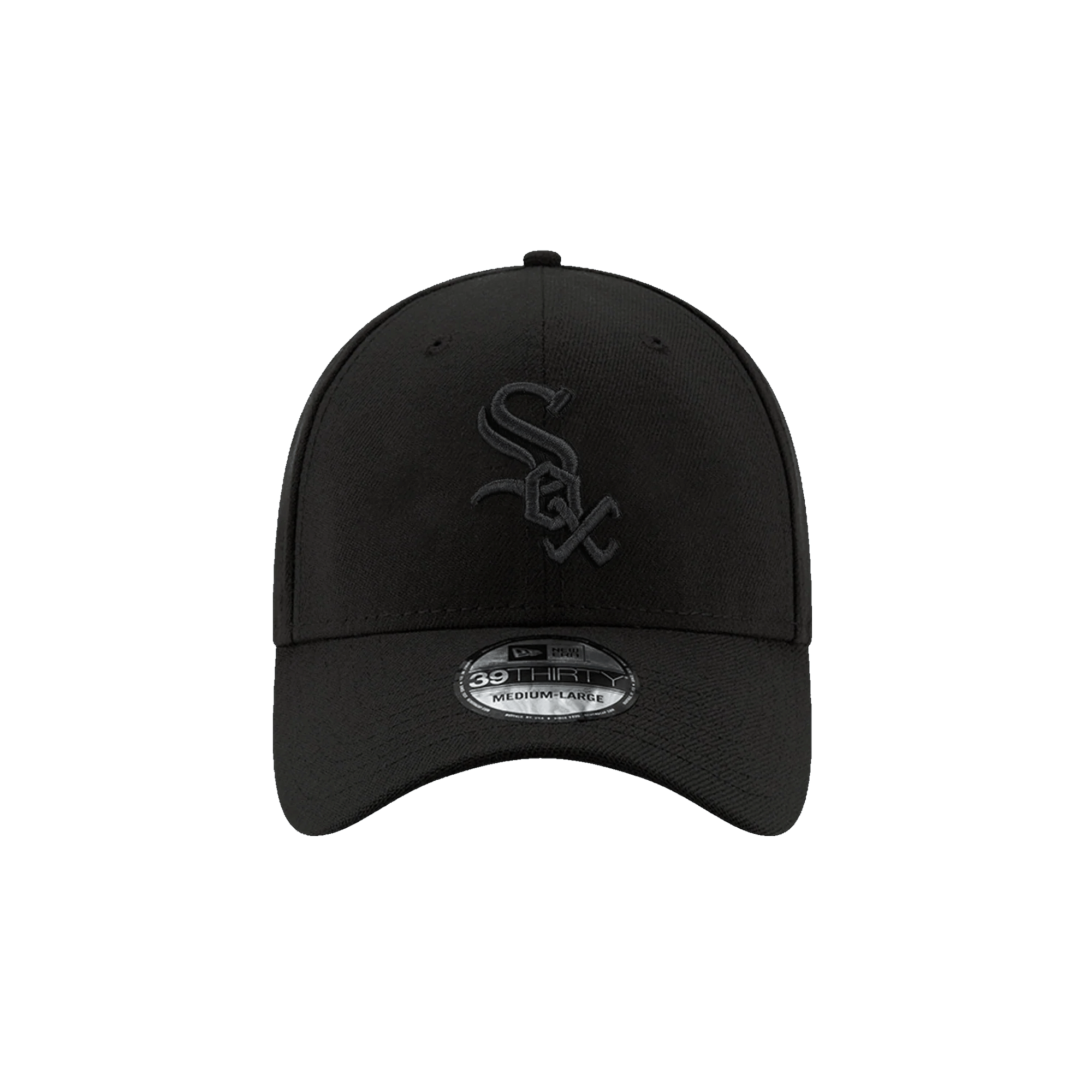 New Era Chicago White Sox 39Thirty Cap (Black/Black)