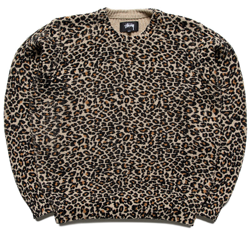 Stussy Leopard Sweater - Leopard Price in India | Culture Circle