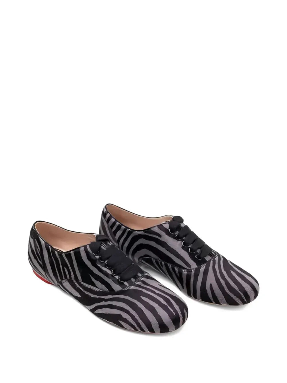Hogan Zebra - Print Lace - Up Sneakers
