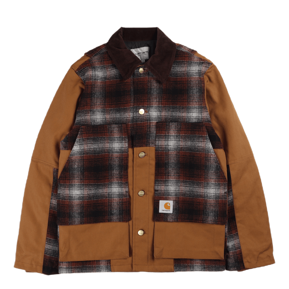 Carhartt WIP Highland Jacket Wool/polyester Hamilton Brown / Highland Chec