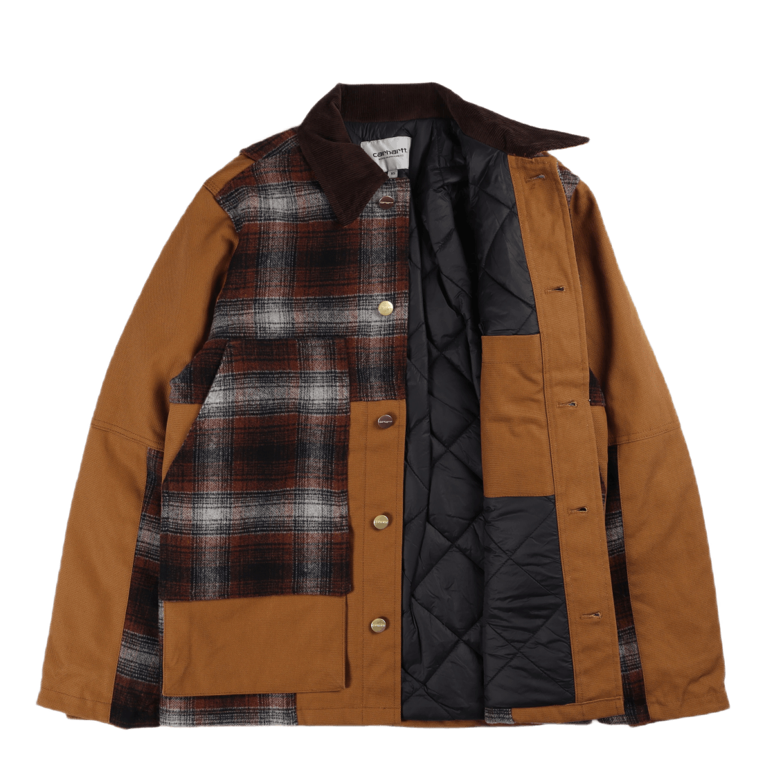 Carhartt WIP Highland Jacket Wool/polyester Hamilton Brown / Highland Chec