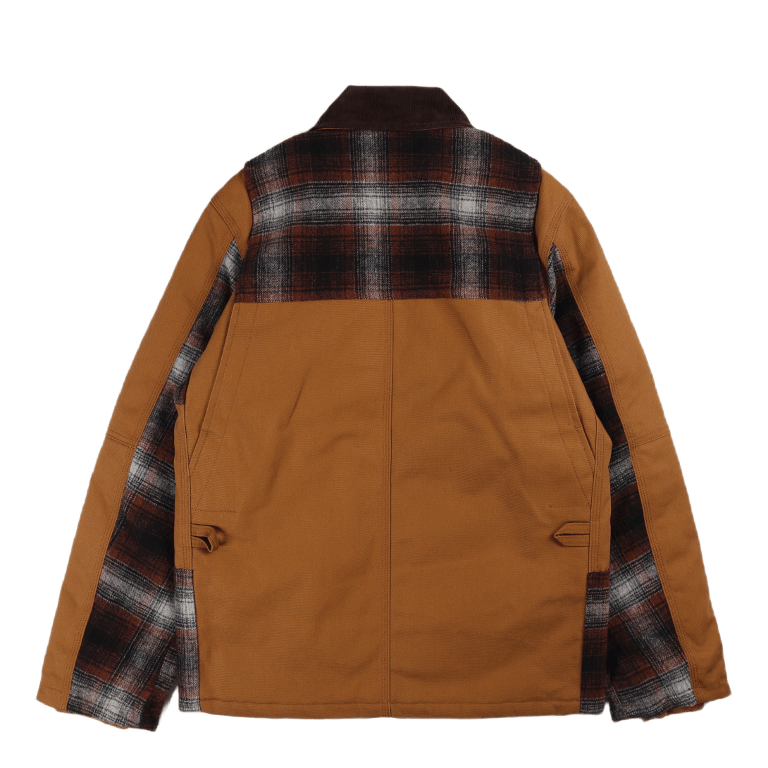 Carhartt WIP Highland Jacket Wool/polyester Hamilton Brown / Highland Chec