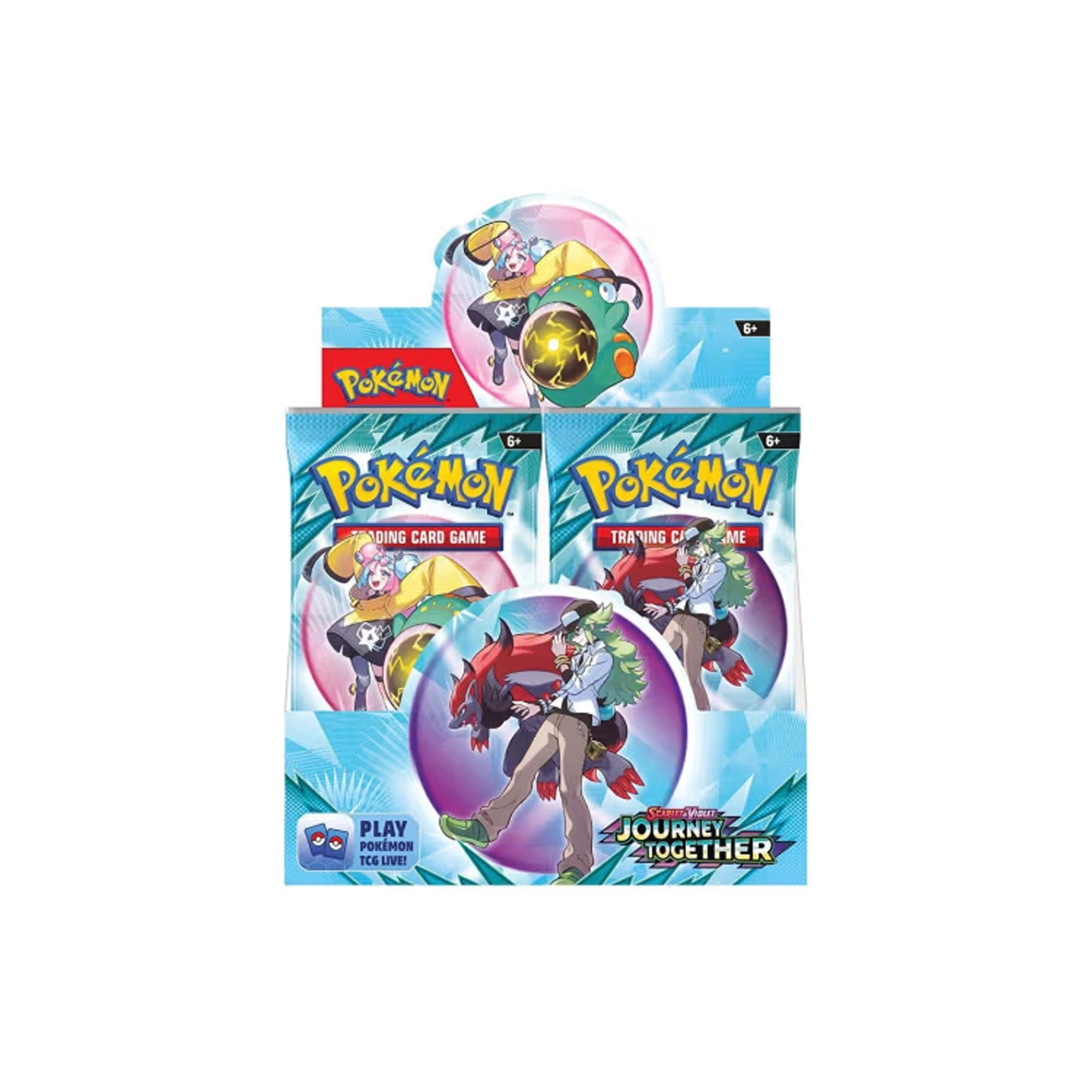 Pokémon TCG Scarlet & Violet Journey Together SV09 Enhanced Booster Box