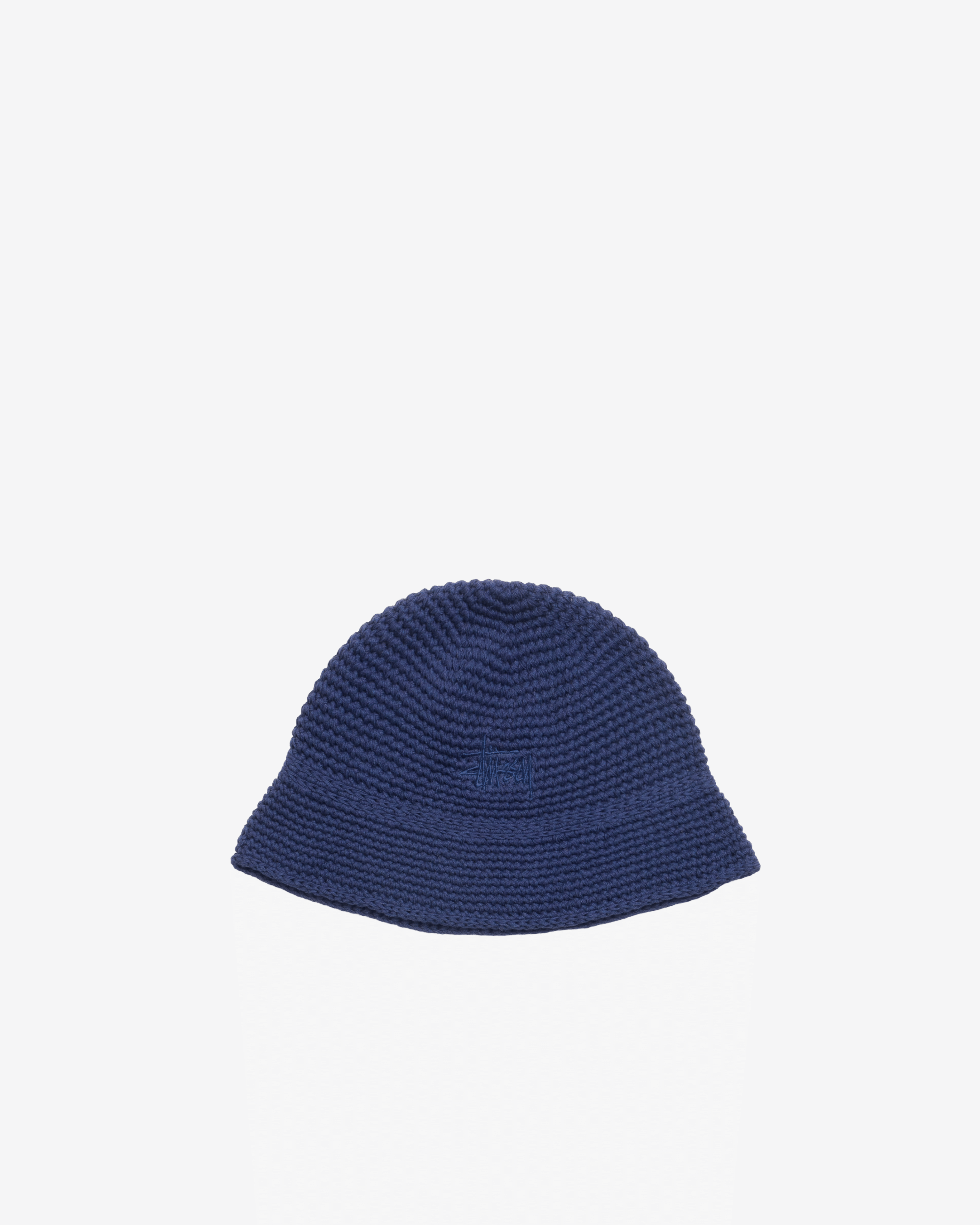 Stüssy - Men's Basic Linen Knit Bucket - (Navy)