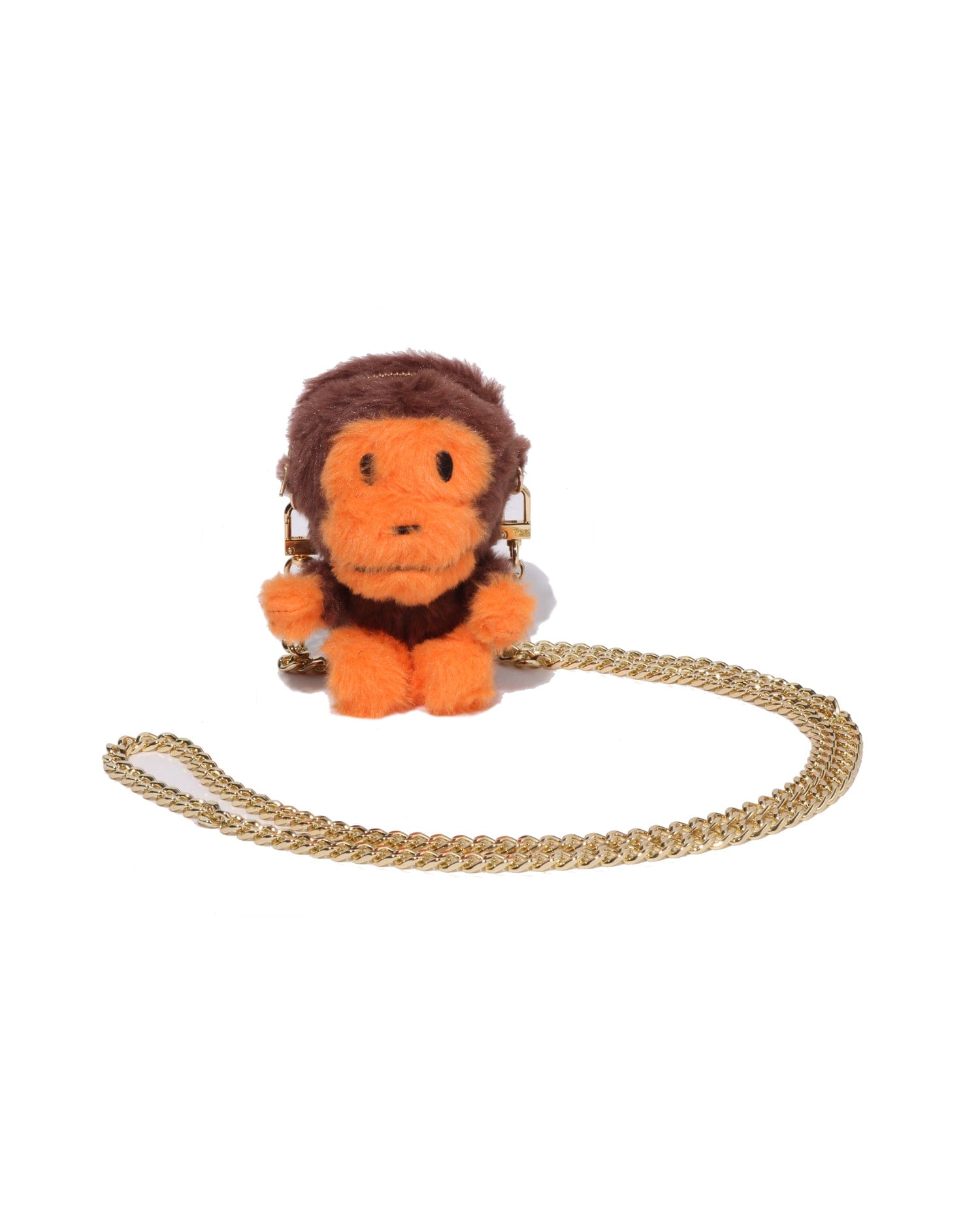 A Bathing APE Baby Milo Short Fur Mini Shoulder Bag