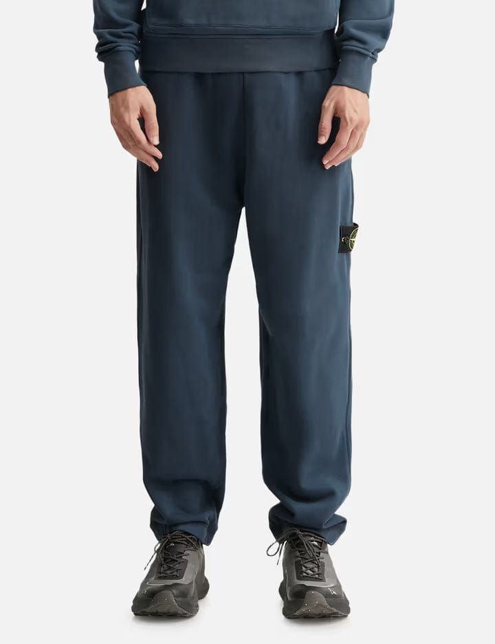 Stone Island Organic Cotton Fleece Joggers