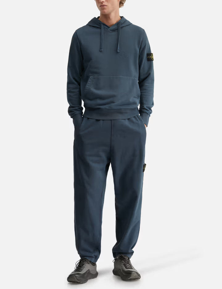 Stone Island Organic Cotton Fleece Joggers
