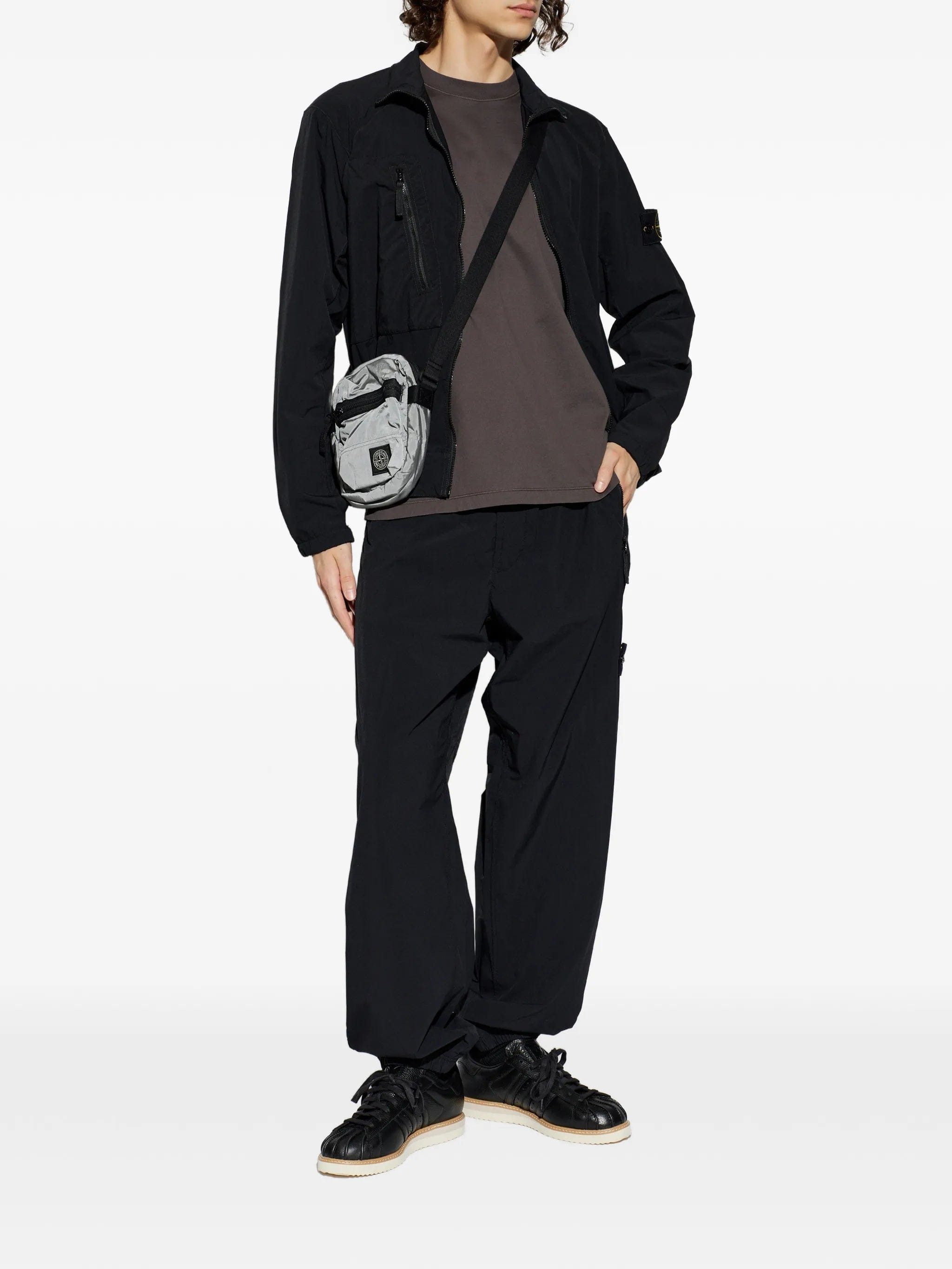 Stone Island star - print T - shirt