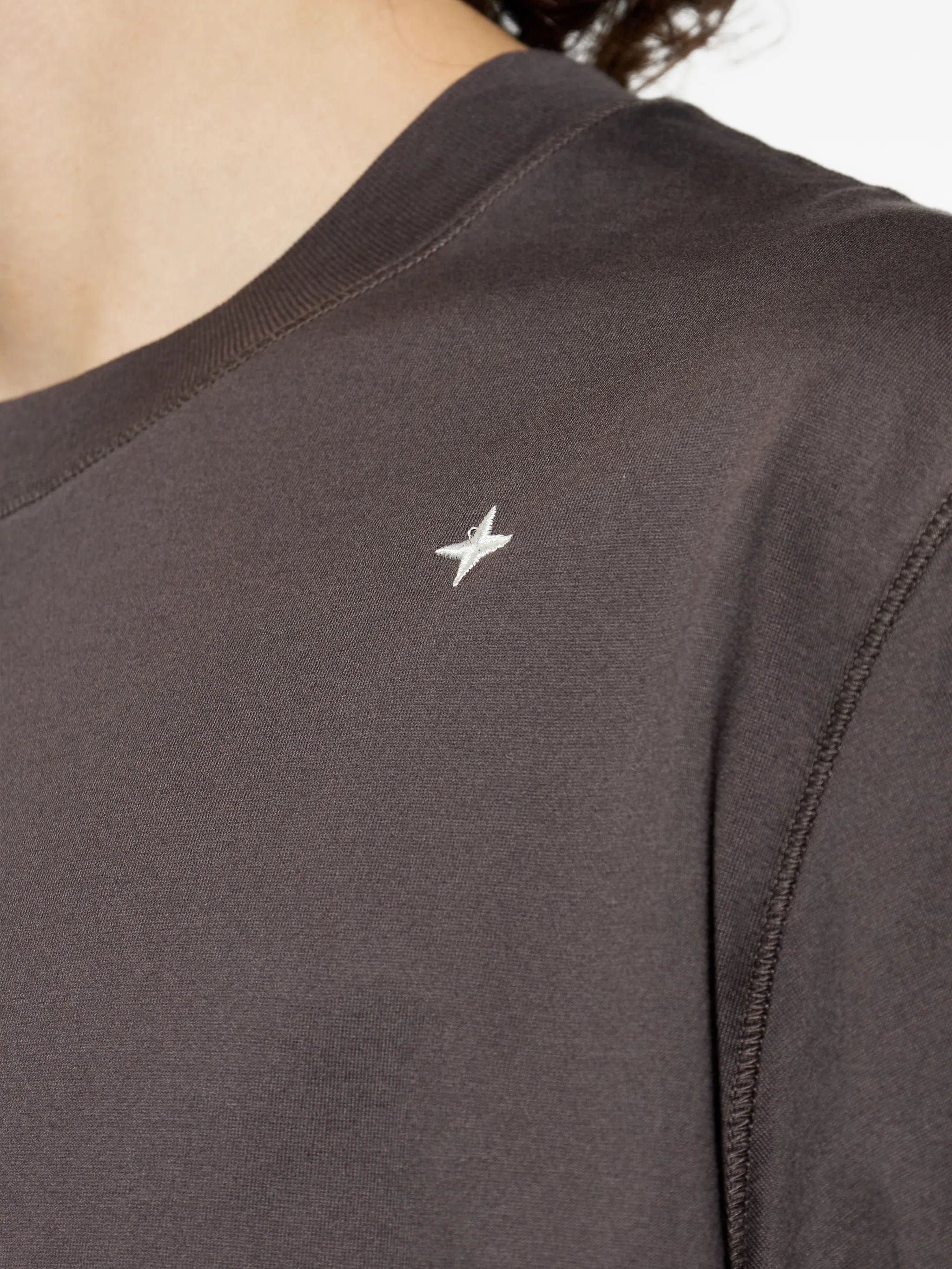 Stone Island star - print T - shirt