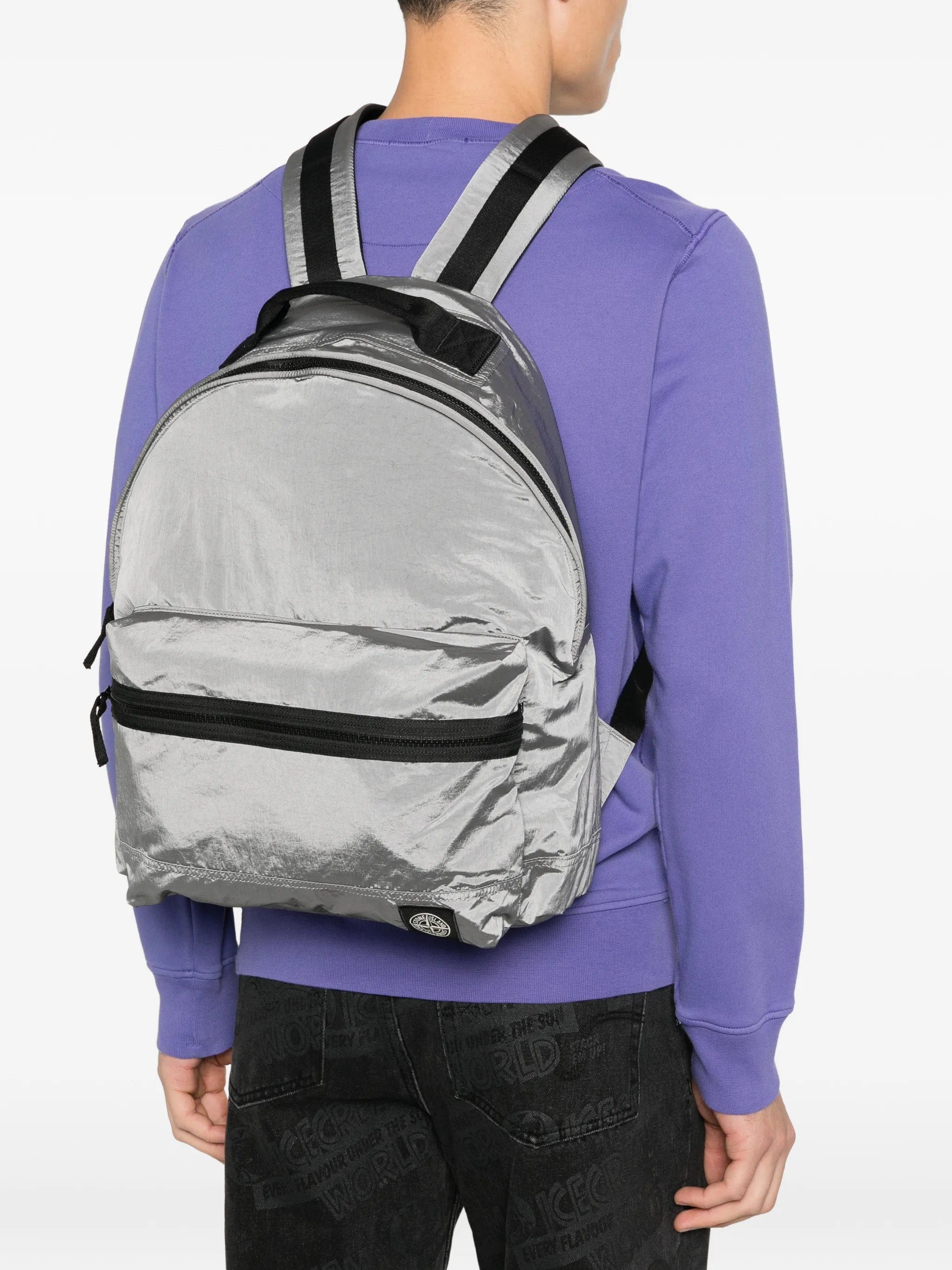 Stone Island top - handle zip backpack