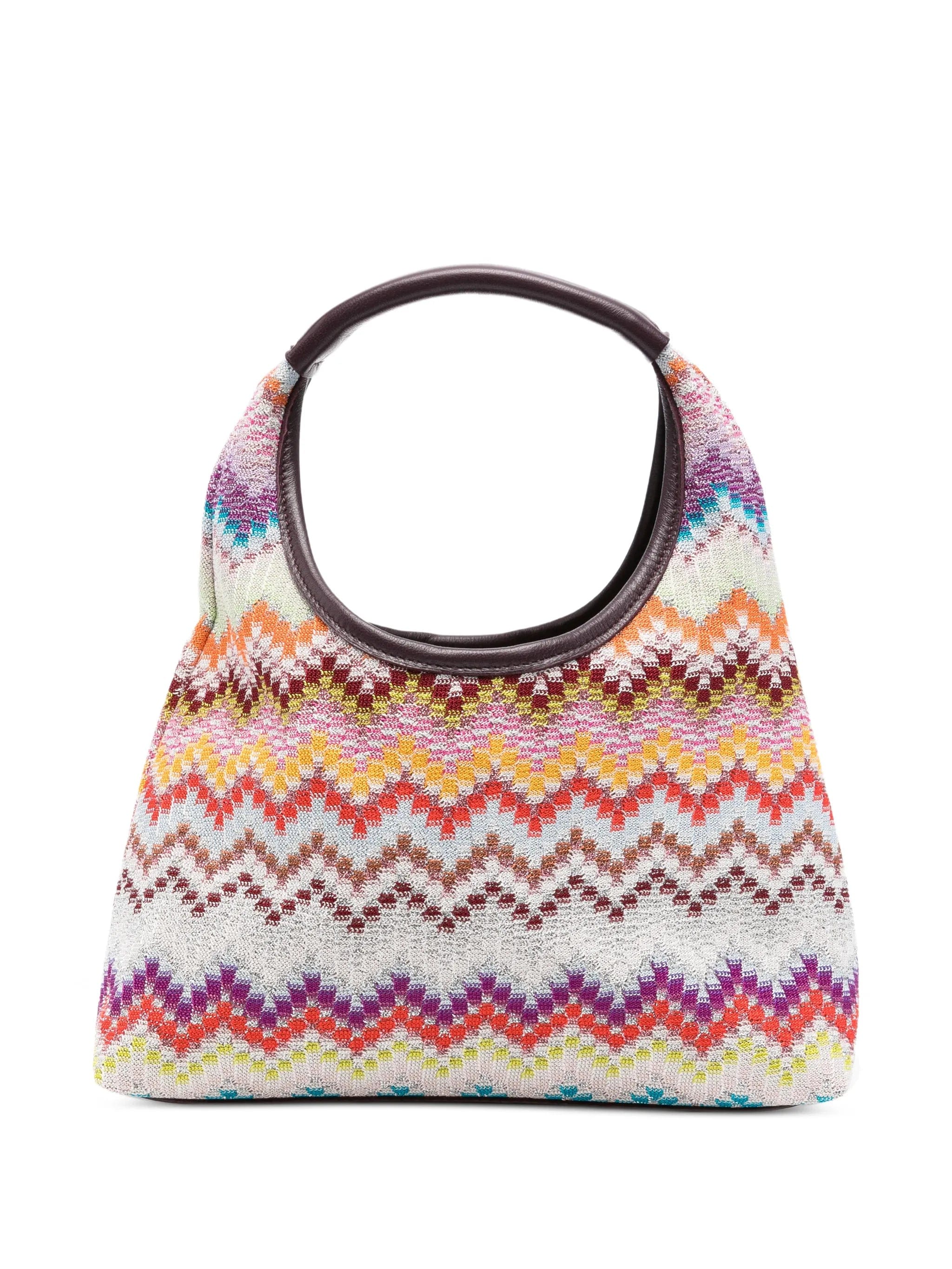 Missoni Raschel zigzag - pattern tote bag