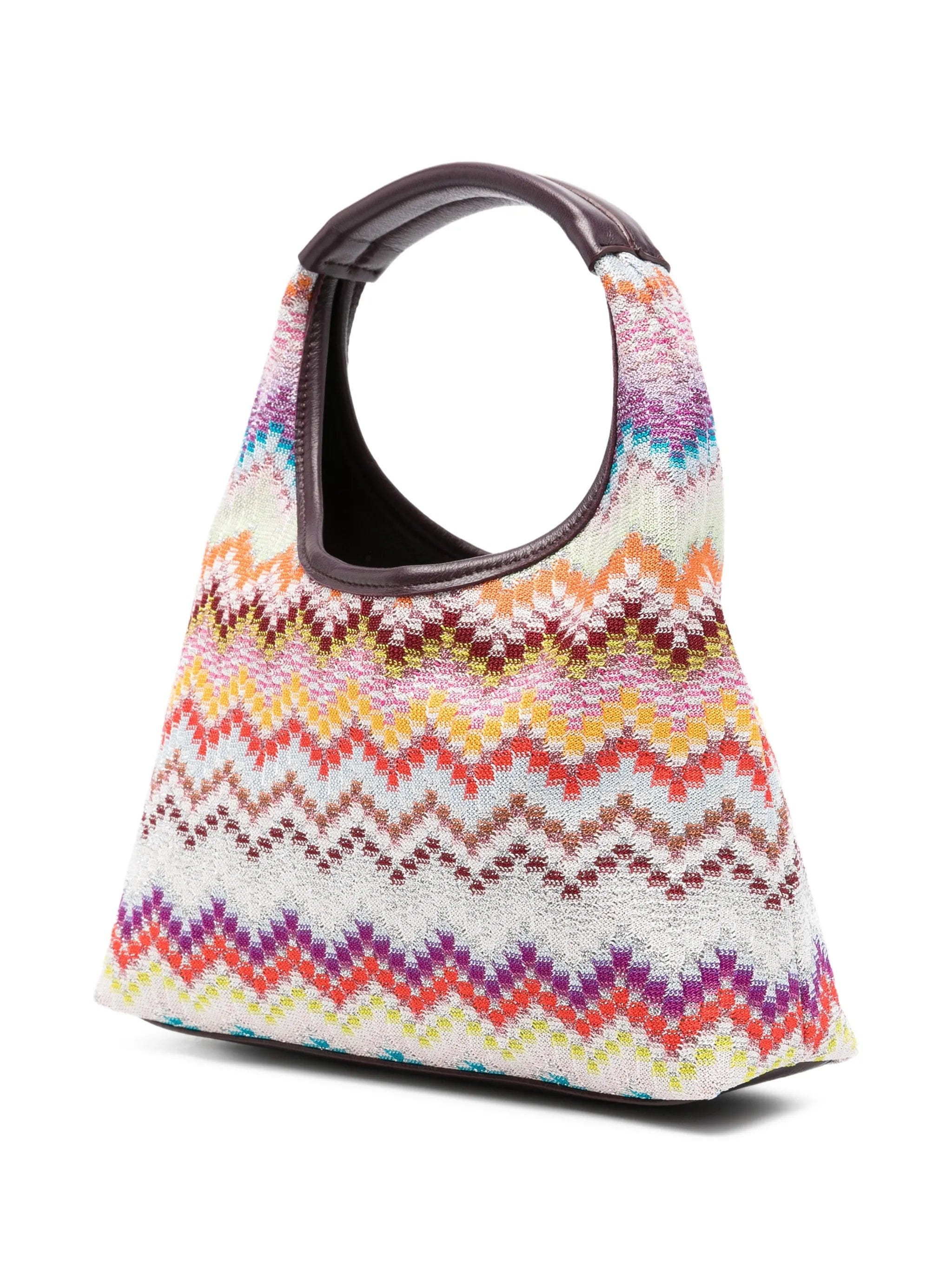 Missoni Raschel zigzag - pattern tote bag