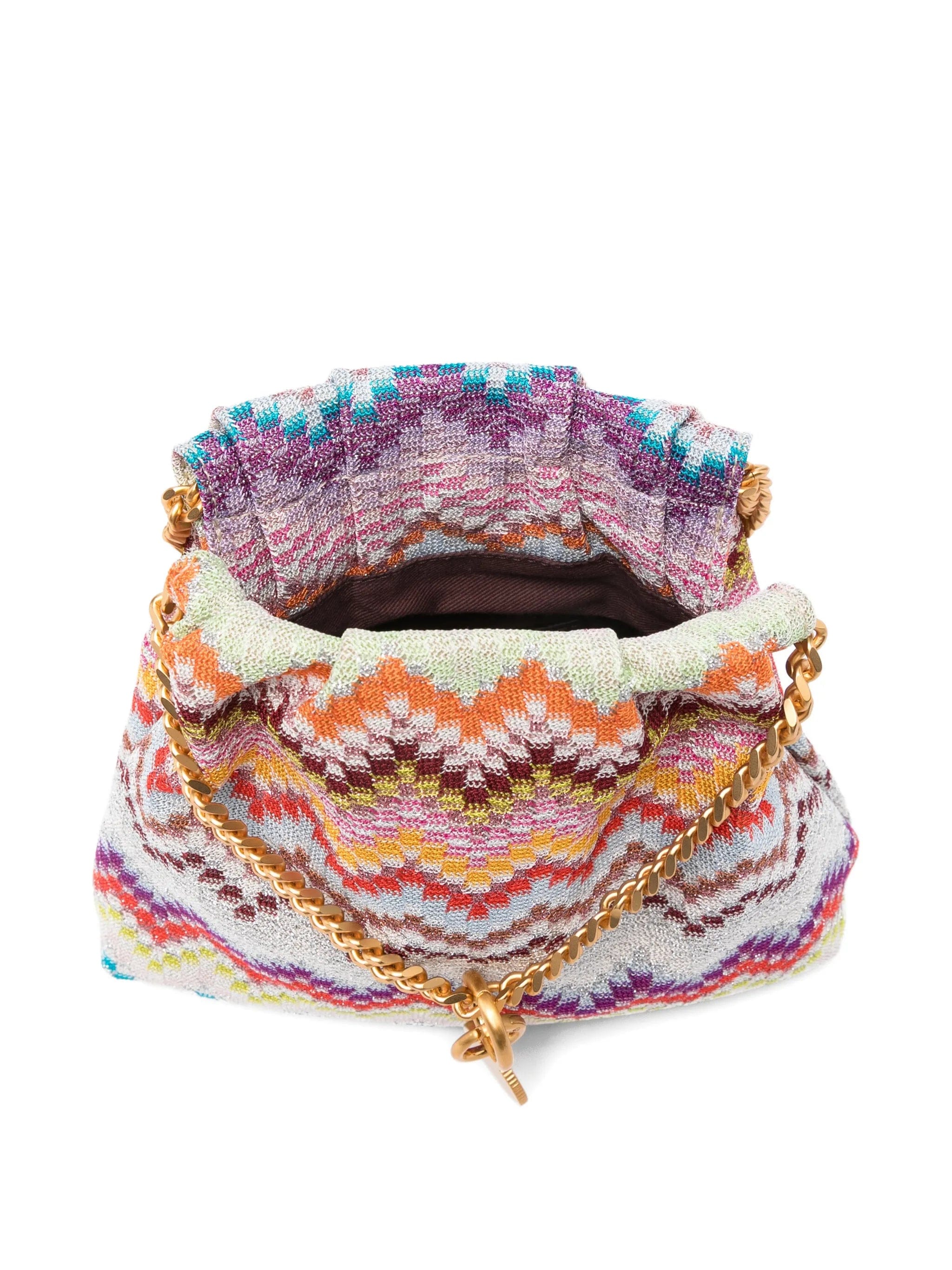 Missoni Raschel lurex tote bag