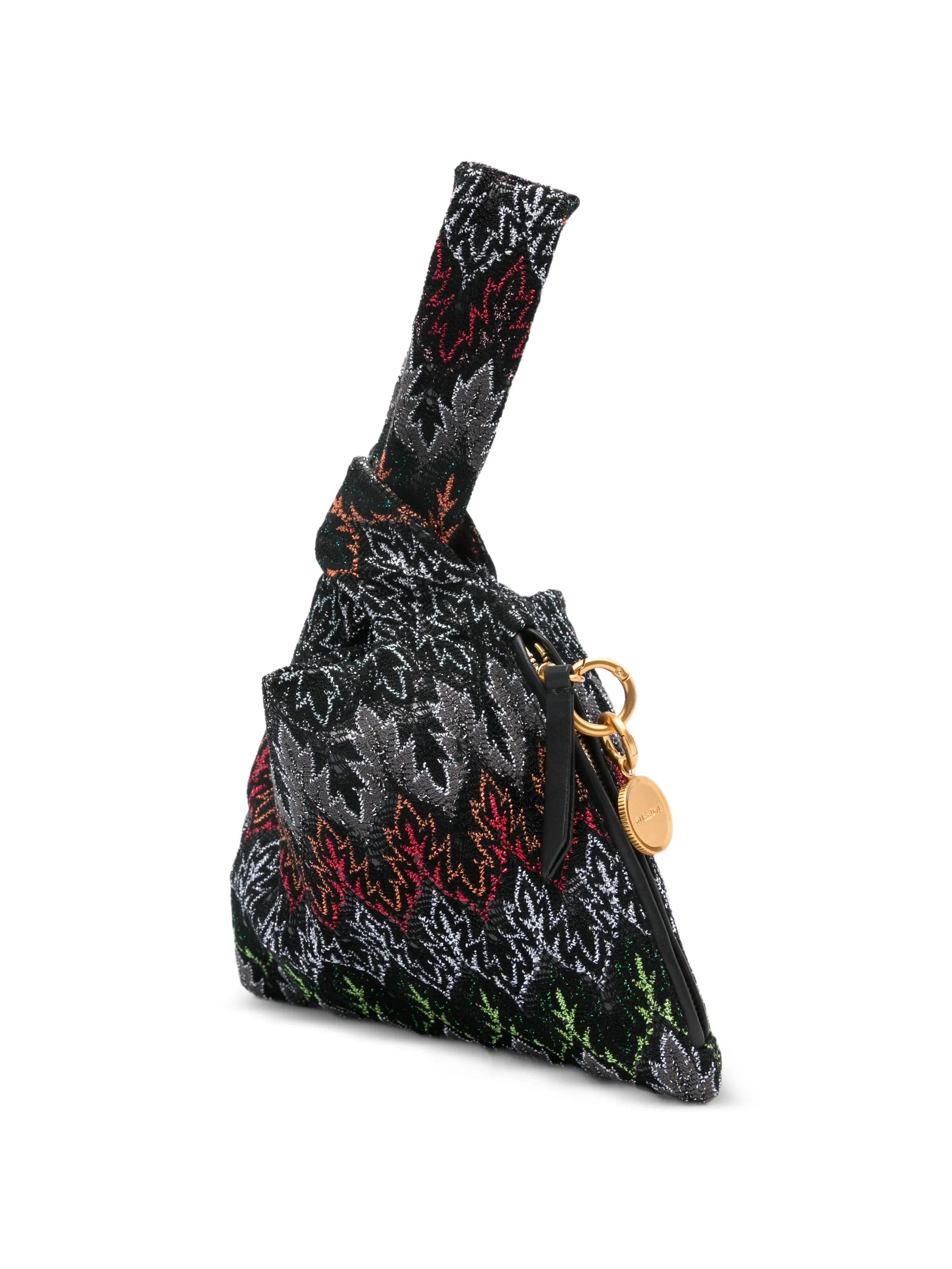 Missoni Raschel Pinetto lurex tote bag