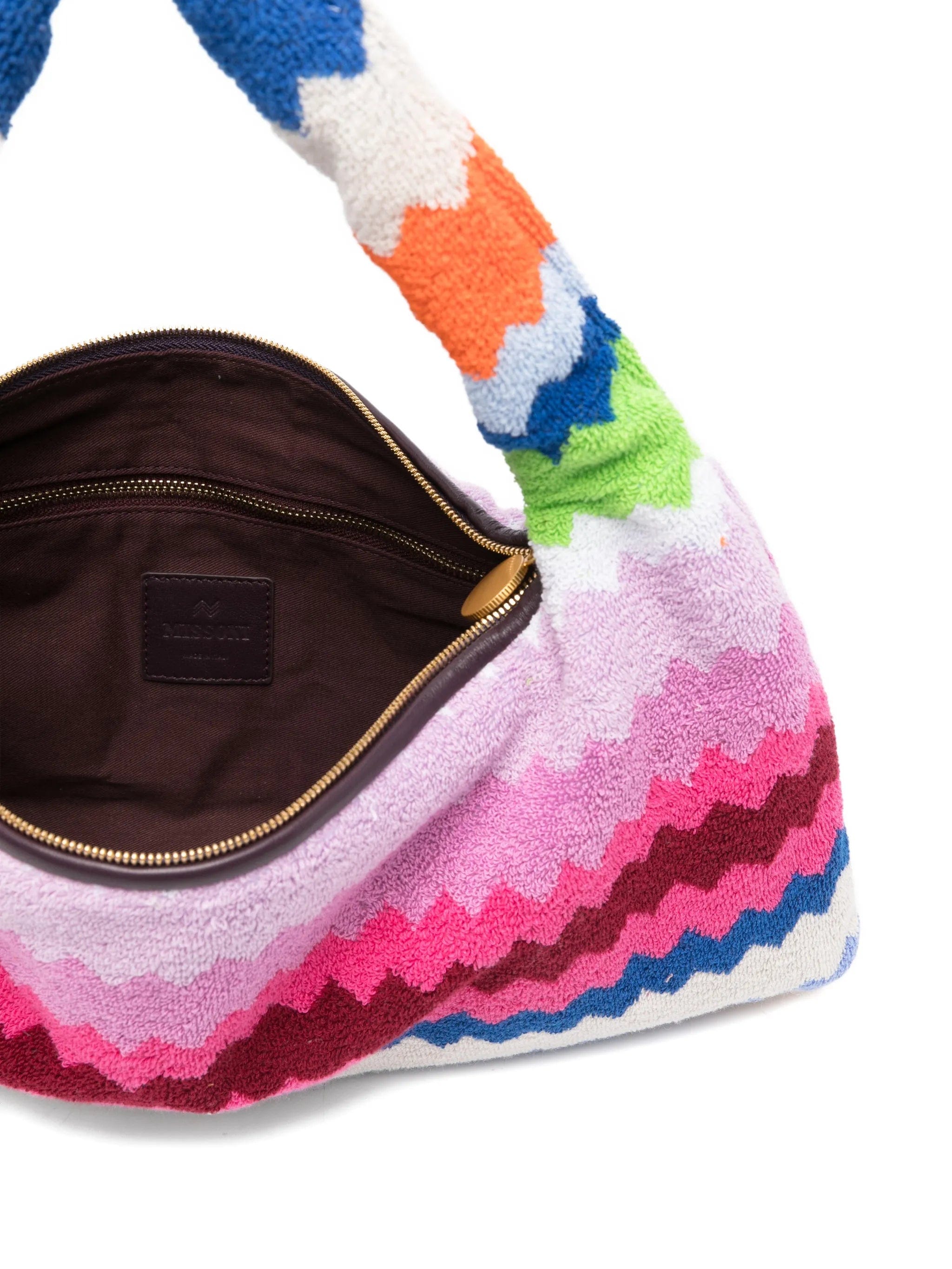 Missoni zigzag handle tote bag