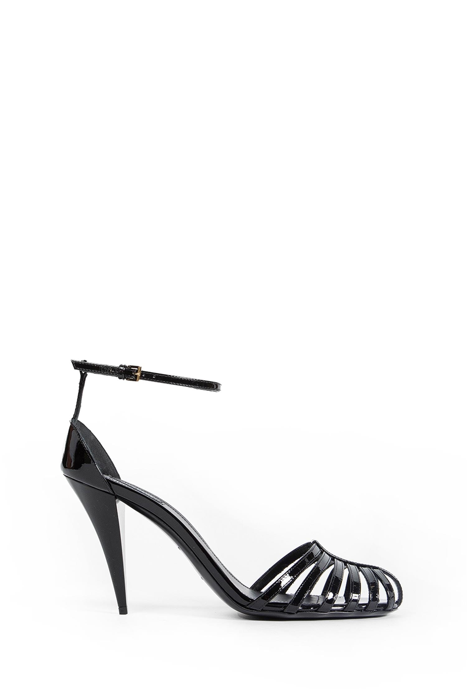 Givenchy Cage Sandals in Patent Leather