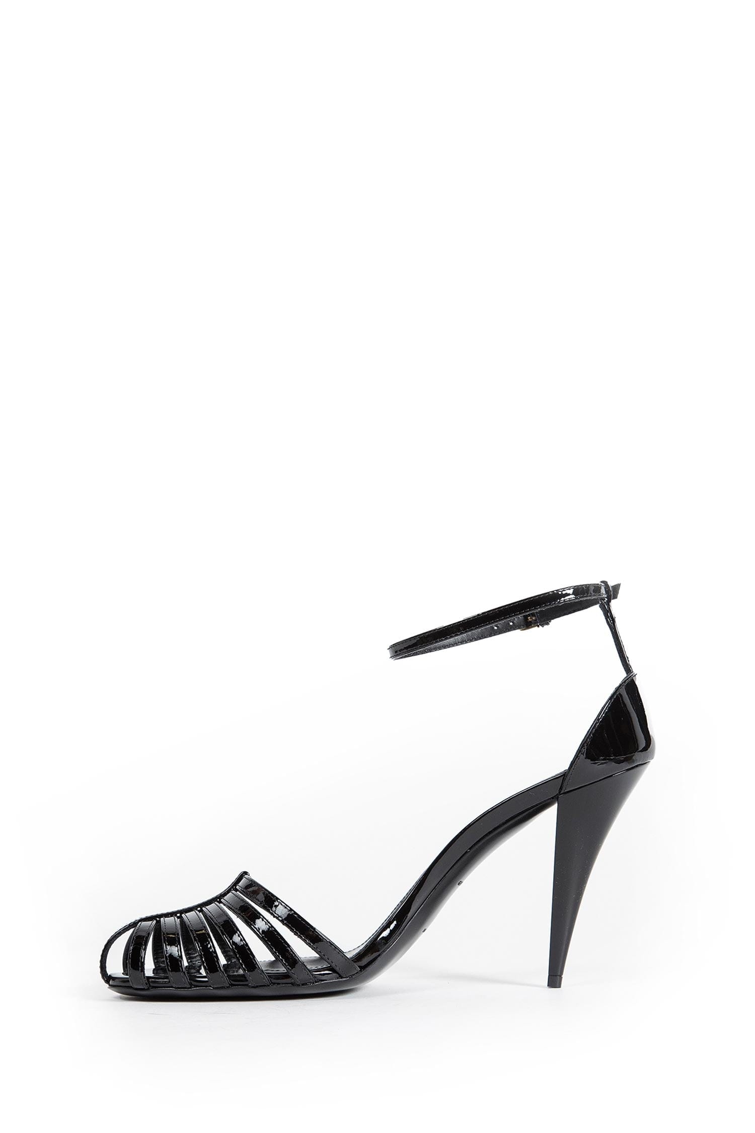 Givenchy Cage Sandals in Patent Leather