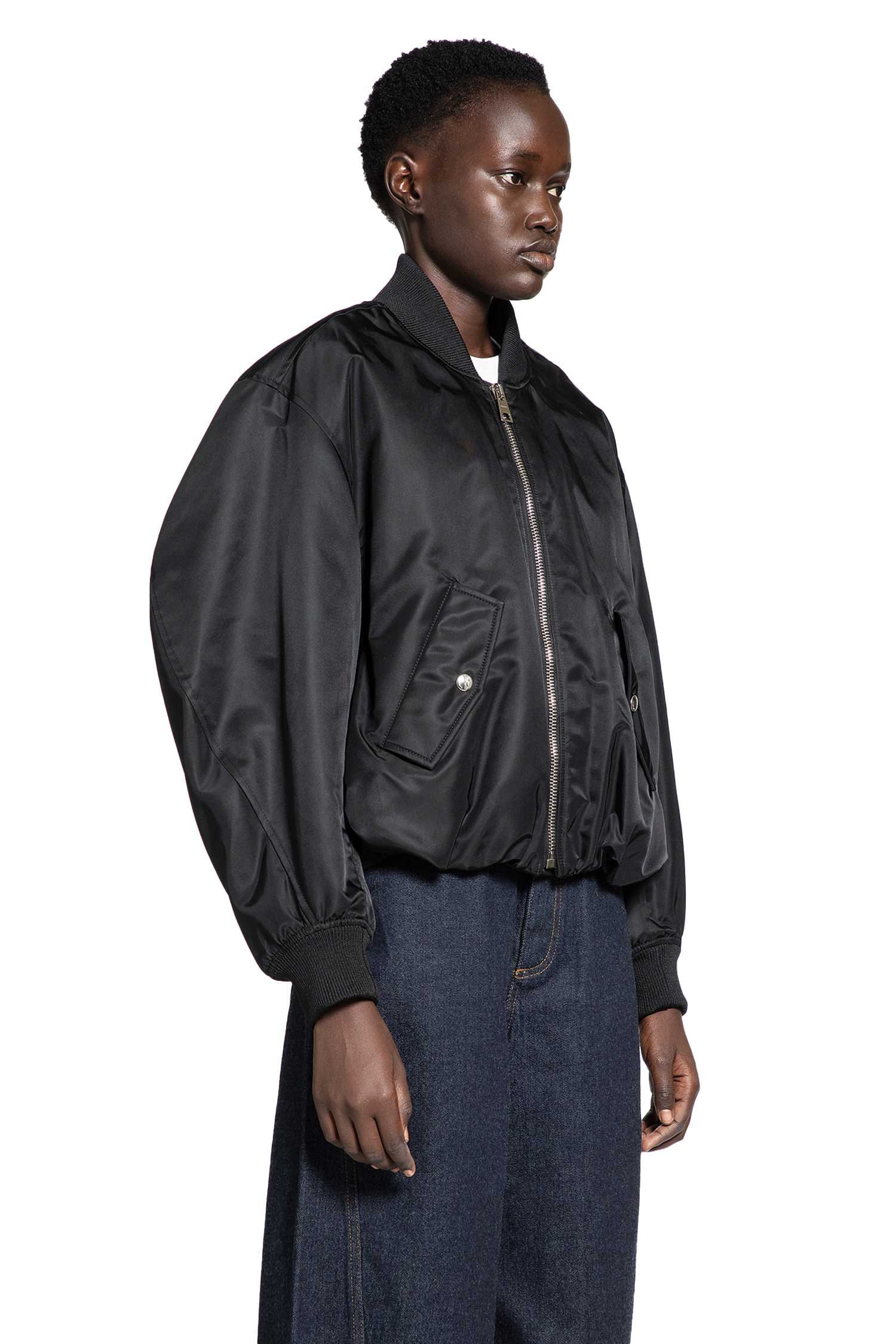 Givenchy Cropped Cocoon Bomber